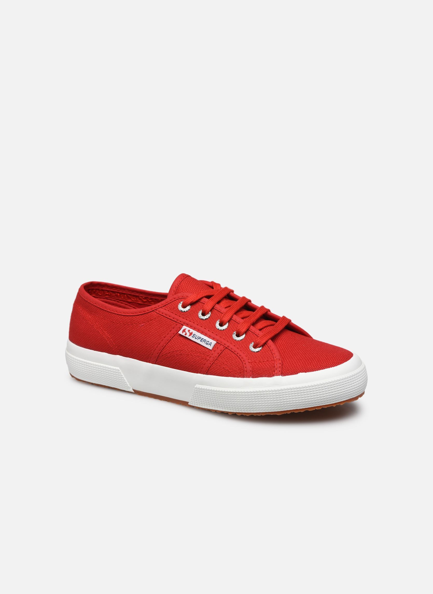 Baskets toile 2750 Cotu Classic Coton femme rouge Superga Baskets toile 2750 Cotu Classic Coton femme rouge RED FLAME