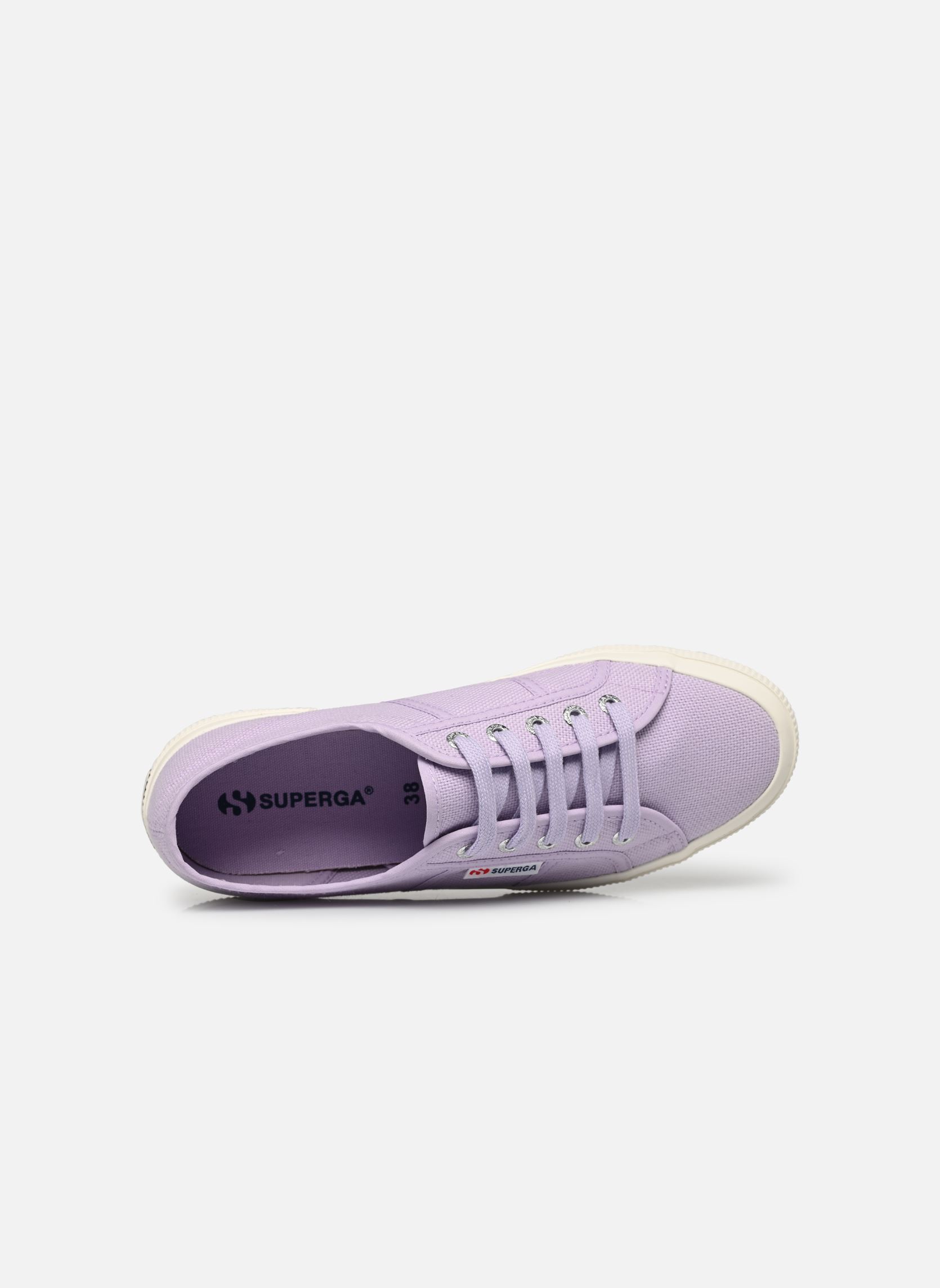 Print sneakers 2750 Cotu Classic Coton dames paars Superga Print sneakers 2750 Cotu Classic Coton dames paars VIOLET LILLA - FAVORIO