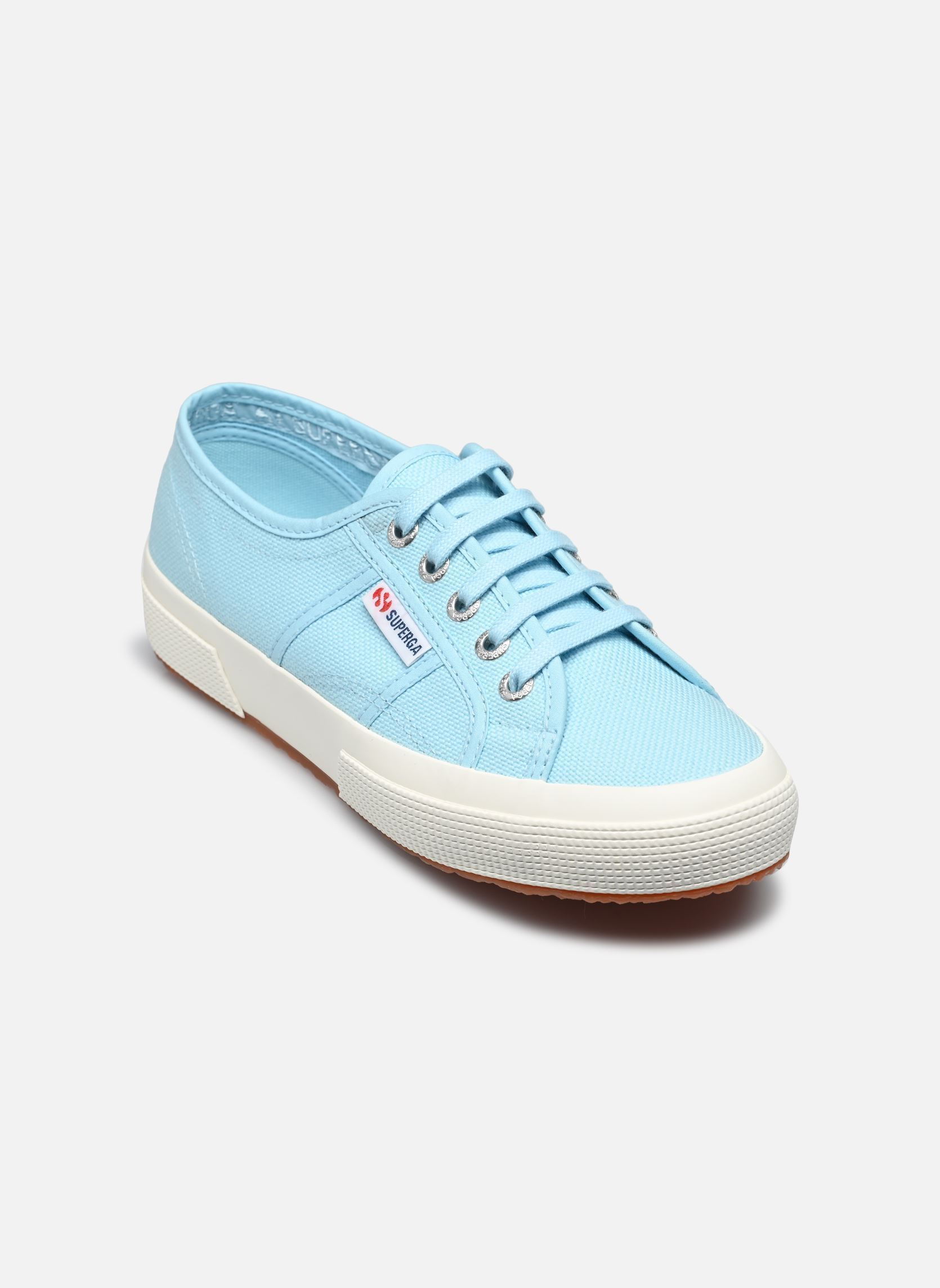 Leinen-Sneaker 2750 Cotu Classic Coton damen blau Superga Leinen-Sneaker 2750 Cotu Classic Coton damen blau CRYSTAL AZUL