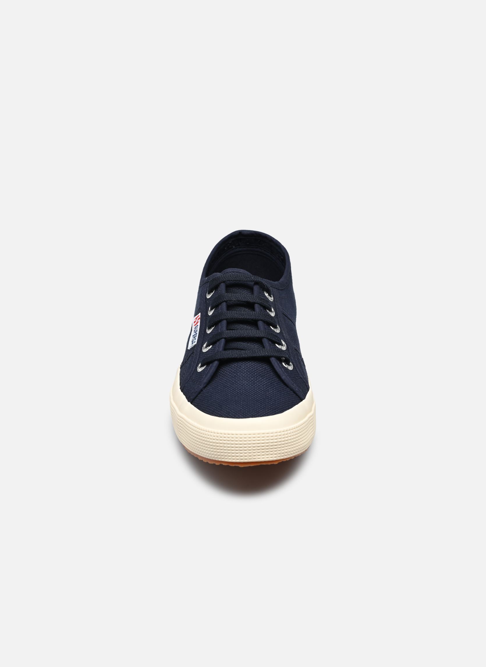 Baskets toile 2750 Cotu Classic Coton femme bleu Superga Baskets toile 2750 Cotu Classic Coton femme bleu 870849 - S000010-933 W