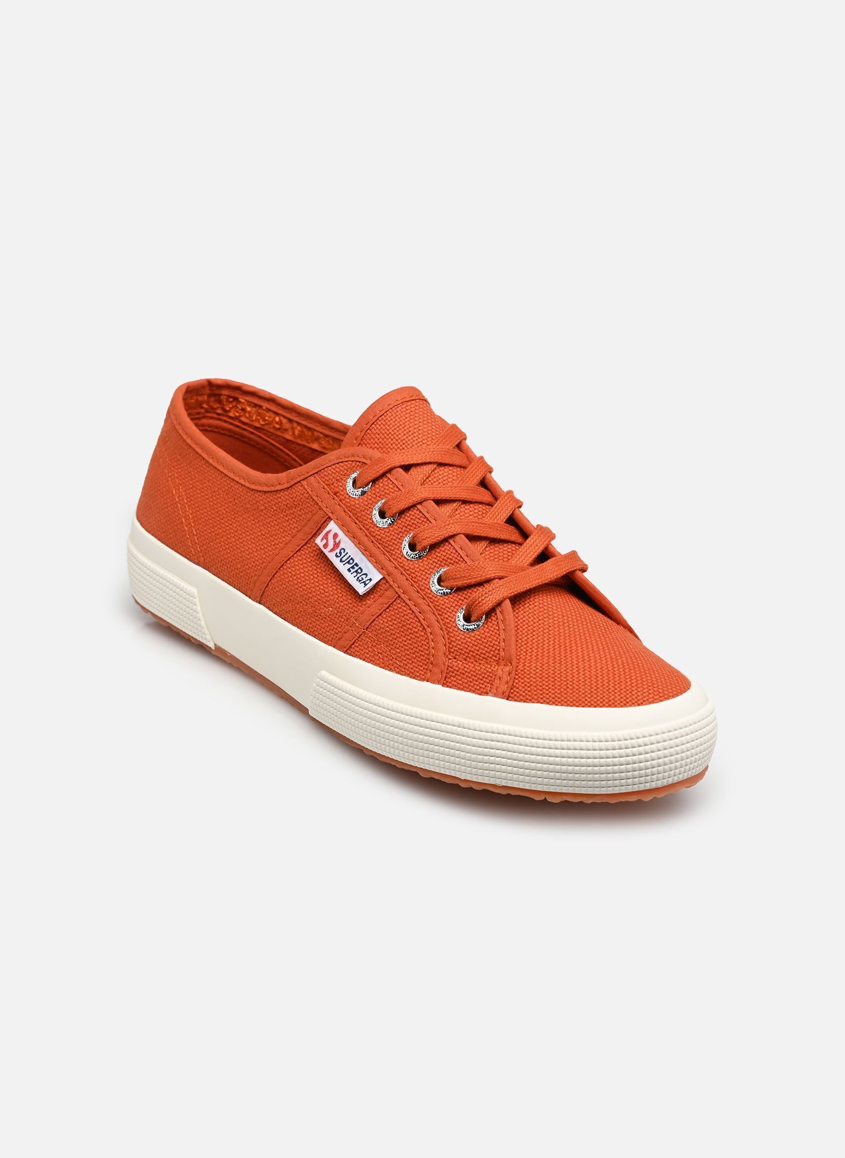 Baskets toile 2750 Cotu Classic Coton femme orange Superga Baskets toile 2750 Cotu Classic Coton femme orange 966463 - S000010-AYU W