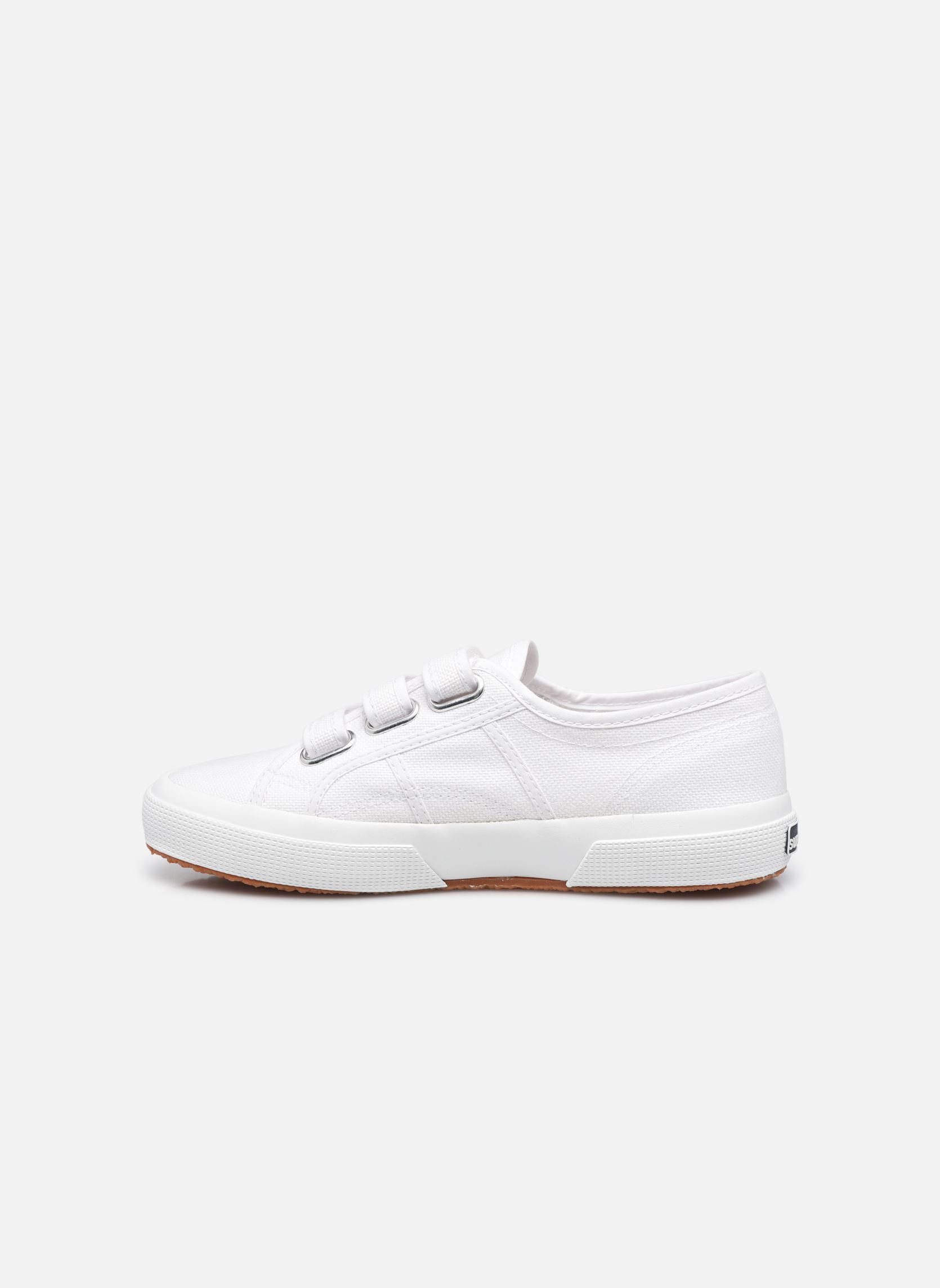 Baskets toile 2750 Cot 3 Strapu Coton blanc Superga Baskets toile 2750 Cot 3 Strapu Coton blanc WHITE