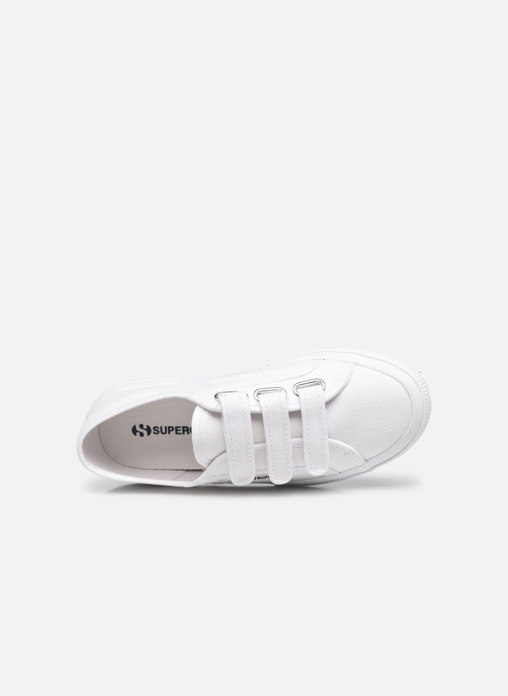 Baskets toile 2750 Cot 3 Strapu Coton blanc Superga Baskets toile 2750 Cot 3 Strapu Coton blanc WHITE