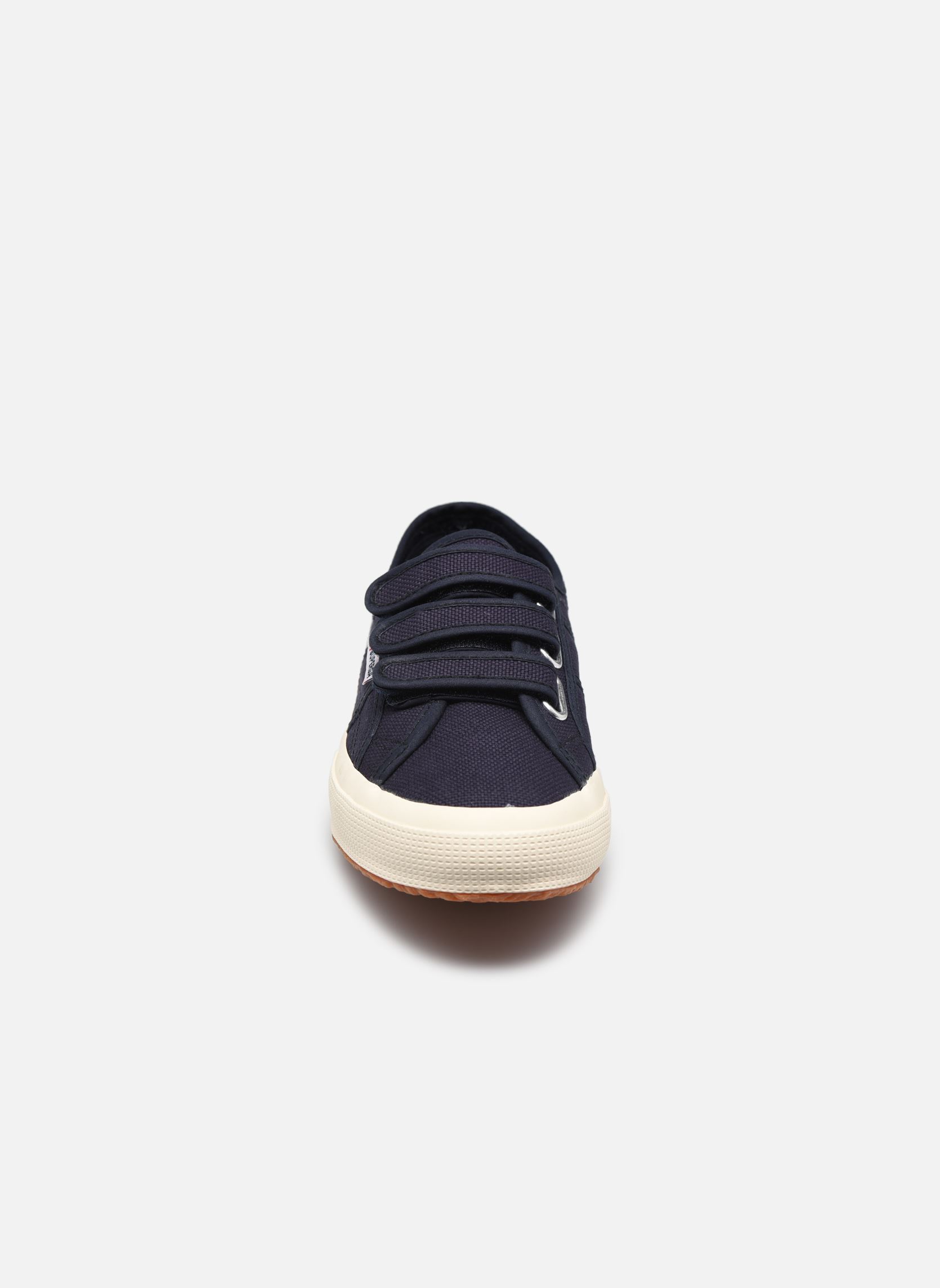 Baskets toile 2750 Cot 3 Strapu Coton femme bleu Superga Baskets toile 2750 Cot 3 Strapu Coton femme bleu NAVY