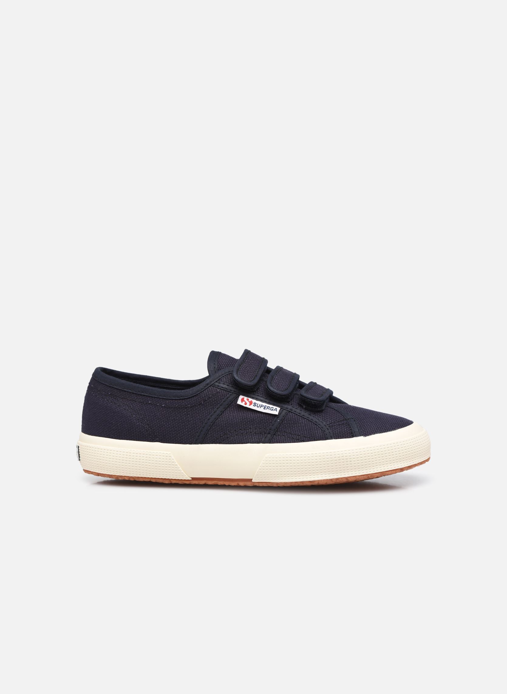 Baskets toile 2750 Cot 3 Strapu Coton femme bleu Superga Baskets toile 2750 Cot 3 Strapu Coton femme bleu NAVY