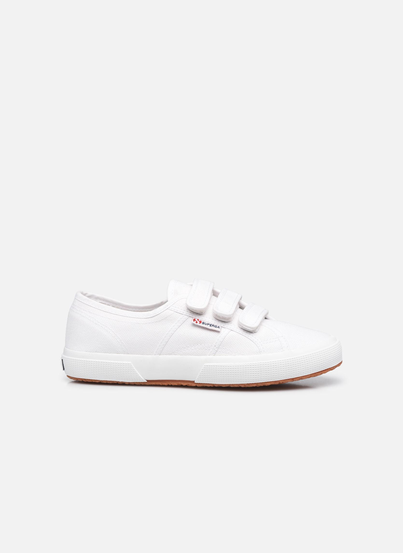 Baskets toile 2750 Cot 3 Strapu Coton M homme blanc Superga Baskets toile 2750 Cot 3 Strapu Coton M homme blanc WHITE