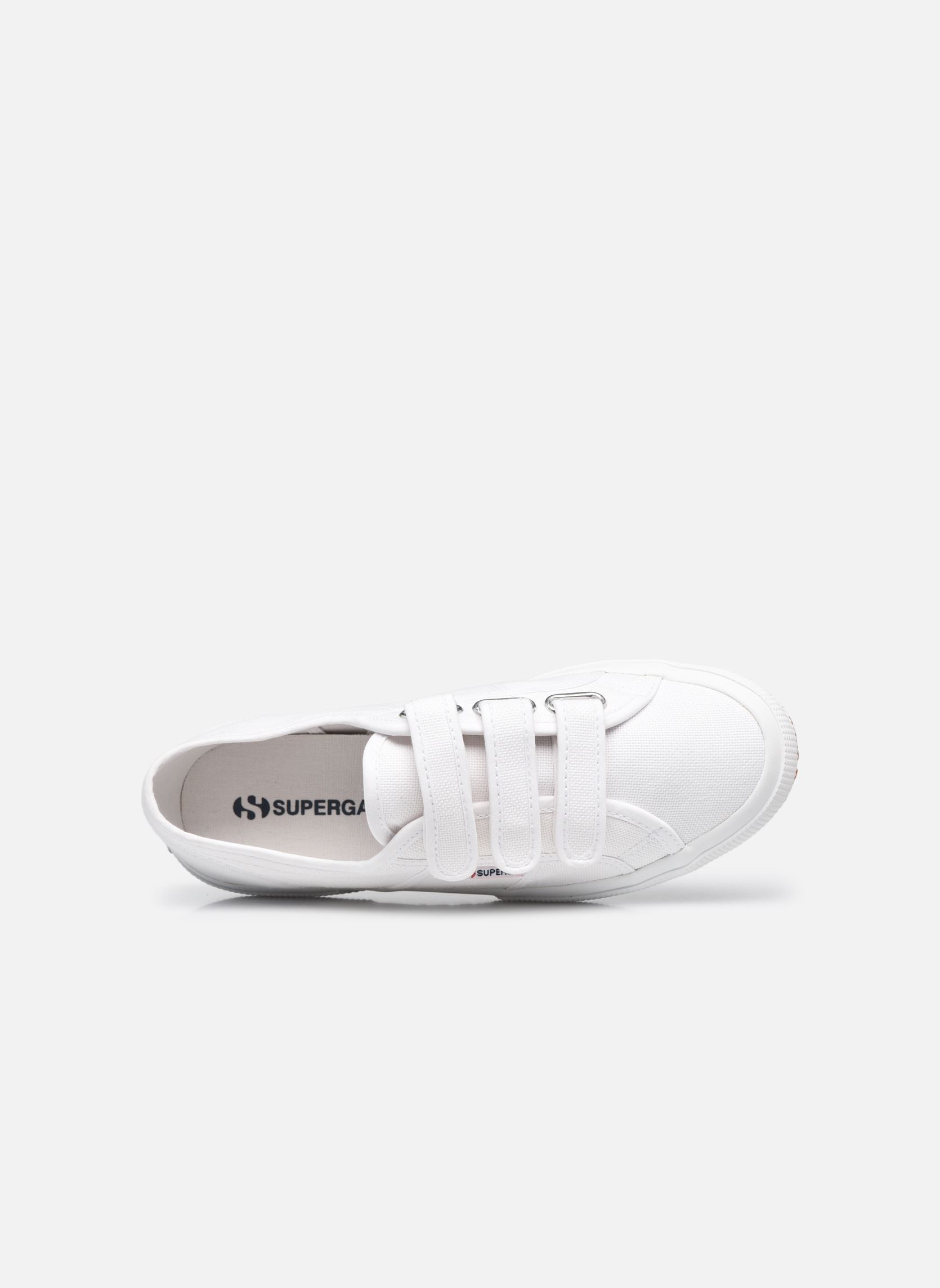 Baskets toile 2750 Cot 3 Strapu Coton M homme blanc Superga Baskets toile 2750 Cot 3 Strapu Coton M homme blanc WHITE