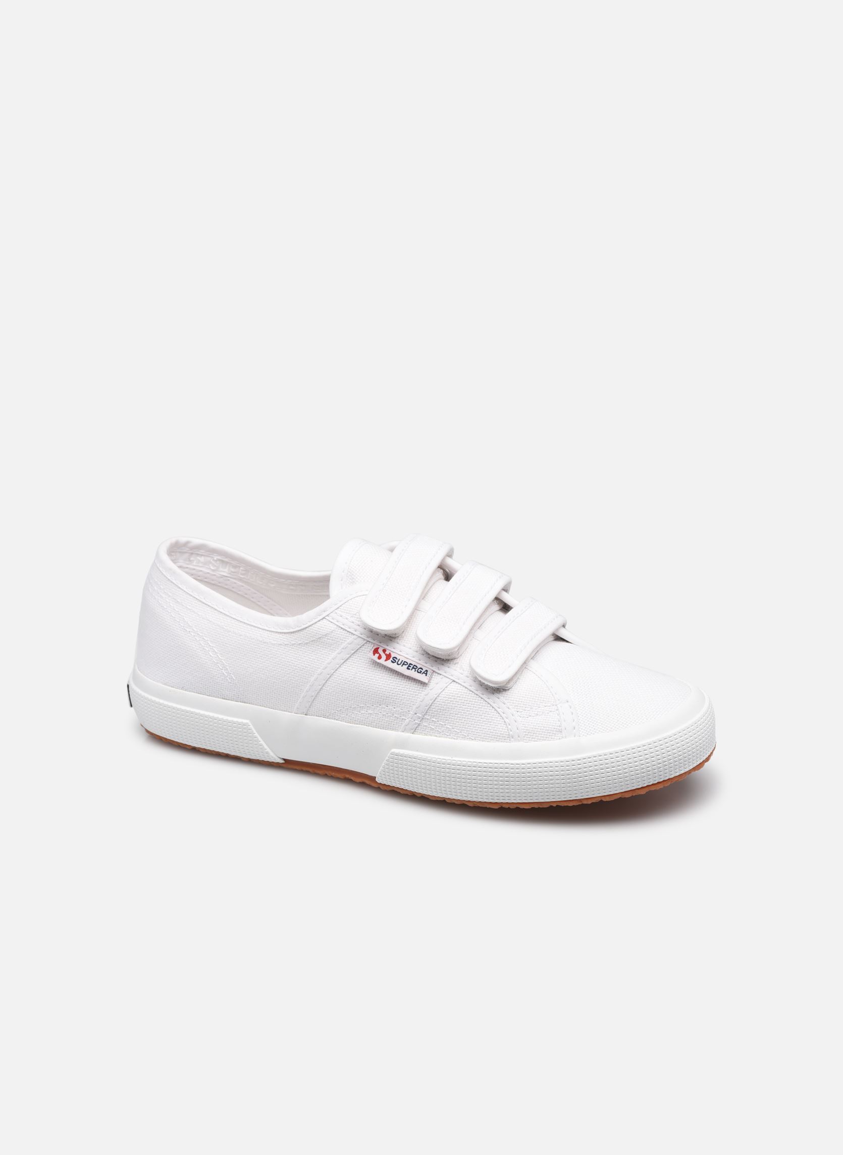 Baskets toile 2750 Cot 3 Strapu Coton M homme blanc Superga Baskets toile 2750 Cot 3 Strapu Coton M homme blanc WHITE