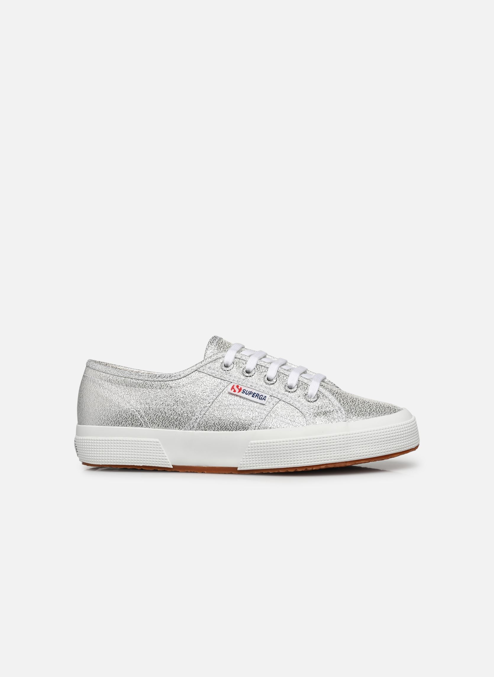 Baskets basses 2750 Lame W femme argent Superga Baskets basses 2750 Lame W femme argent GREY SILVER