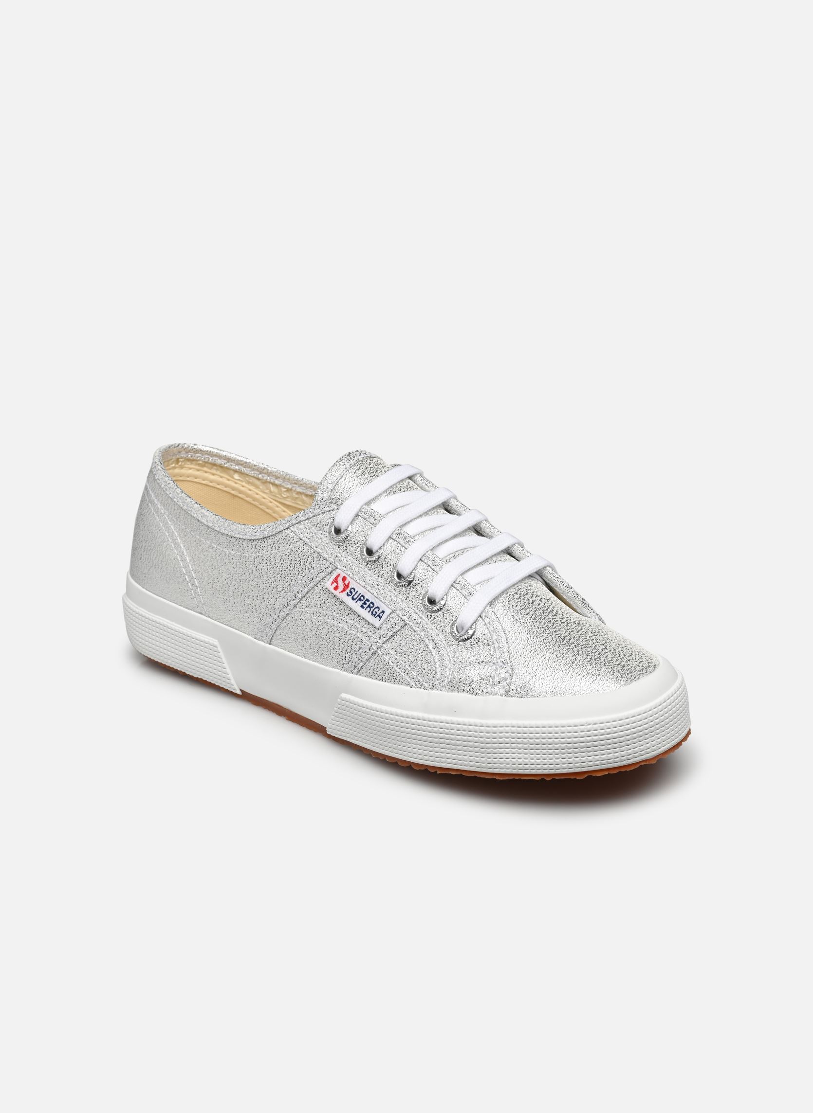 Baskets basses 2750 Lame W femme argent Superga Baskets basses 2750 Lame W femme argent GREY SILVER