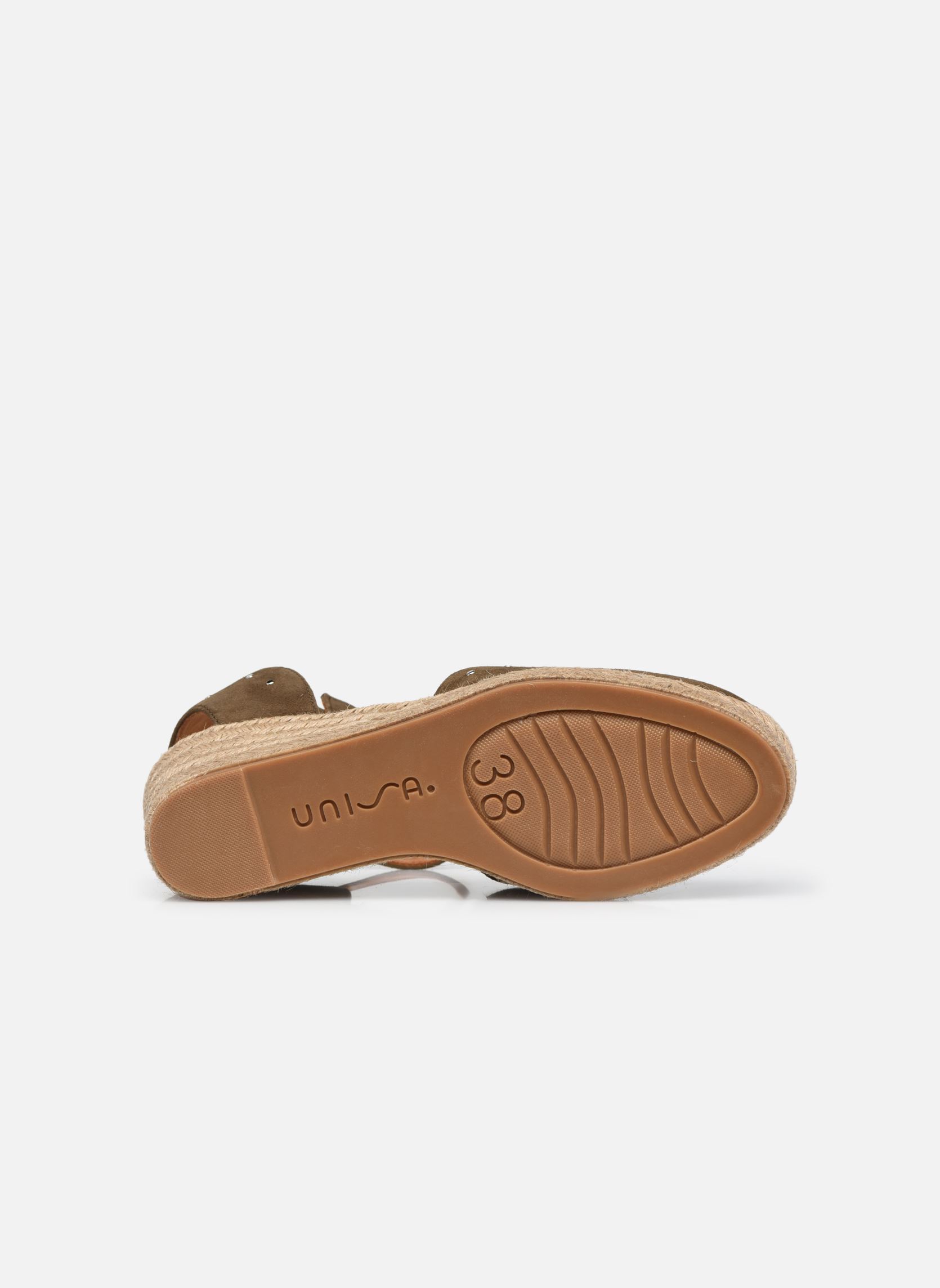 Espadrilles compensées et plateformes CLIVER femme vert Unisa Espadrilles compensées et plateformes CLIVER femme vert CLIVER-KS SALVIA