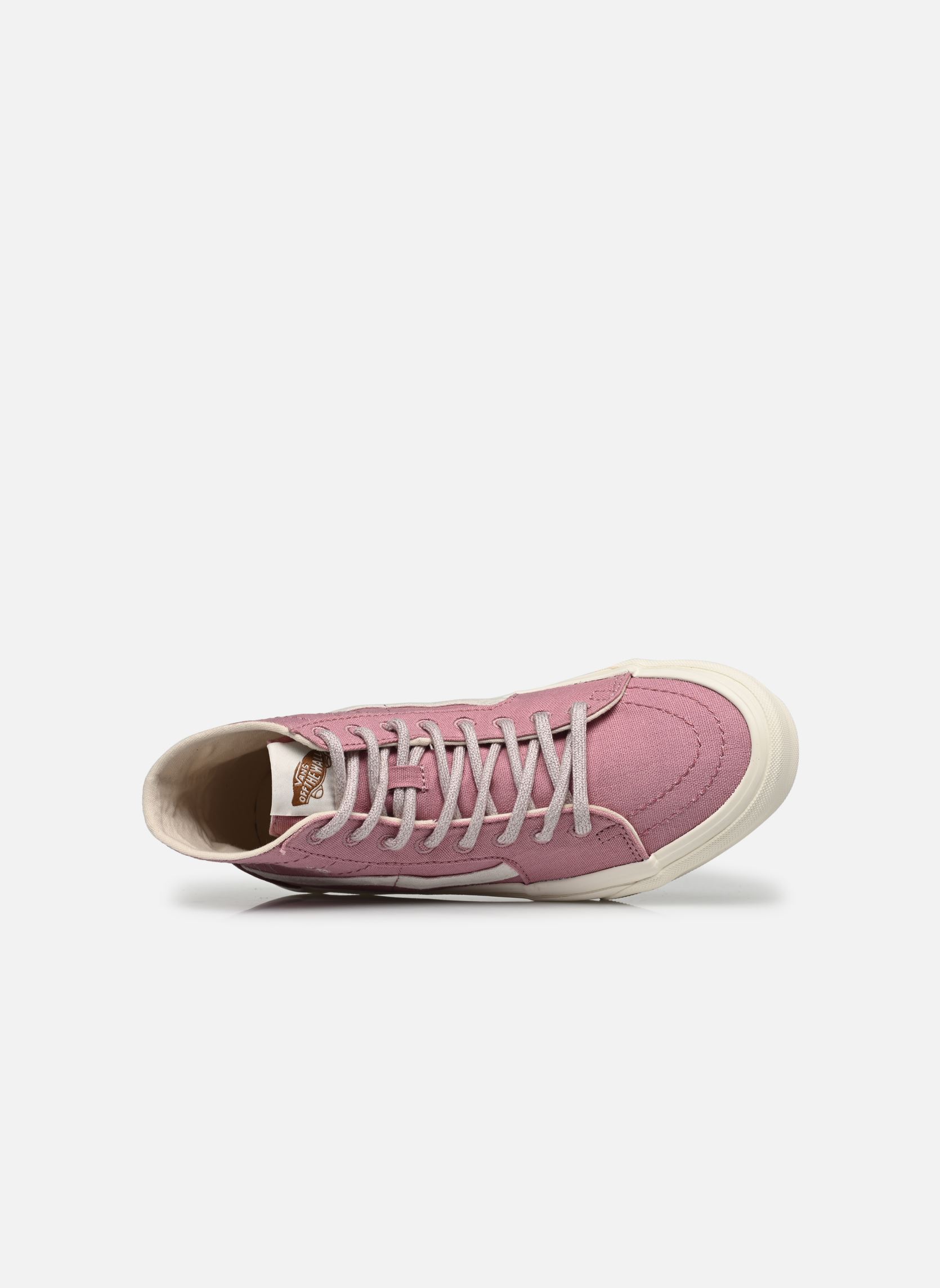 Baskets toile UA SK8-Hi Tapered W femme rose Vans Baskets toile UA SK8-Hi Tapered W femme rose ECO THEORY EMBROIDERED FLOWERS