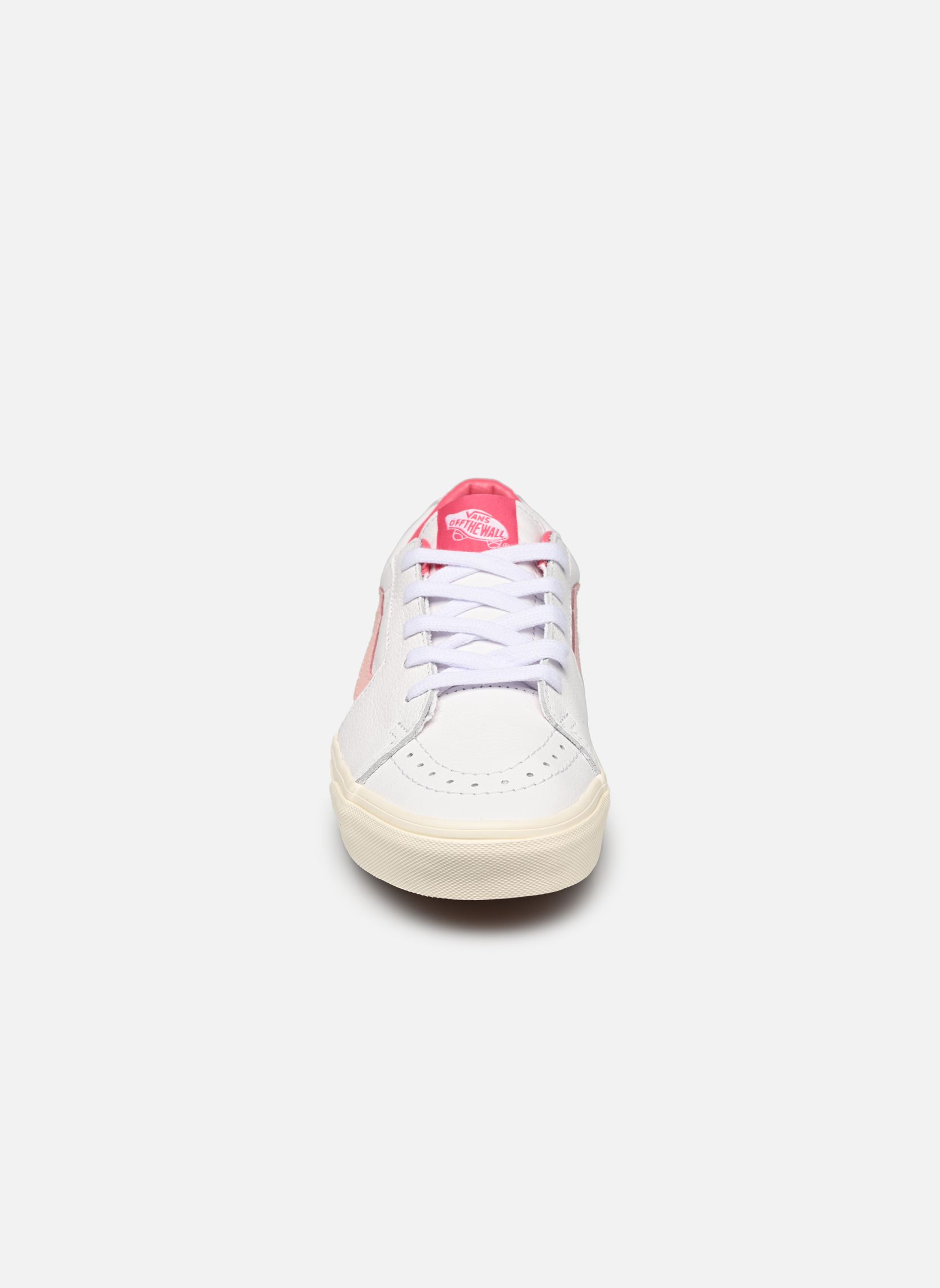 Niedrige Sneaker UA SK8-Low W damen weiß Vans Niedrige Sneaker UA SK8-Low W damen weiß PREMIUM LEATHER HOT PINK