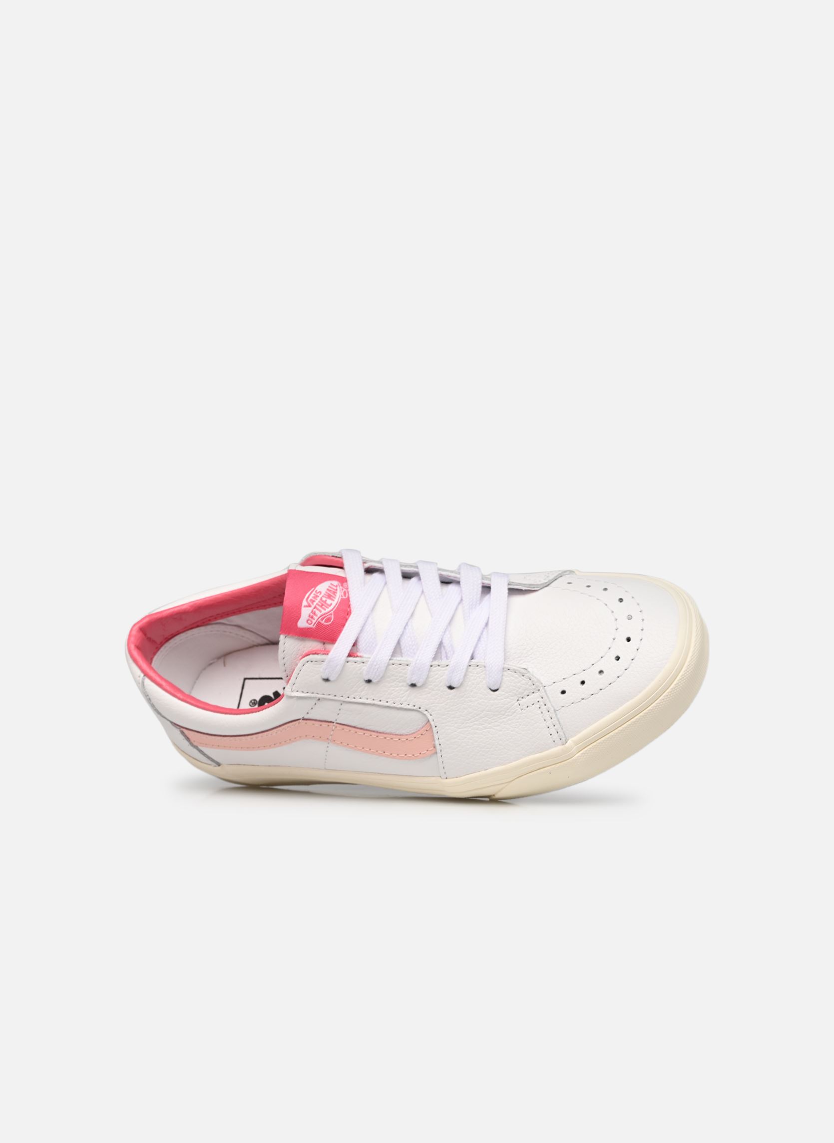 Niedrige Sneaker UA SK8-Low W damen weiß Vans Niedrige Sneaker UA SK8-Low W damen weiß PREMIUM LEATHER HOT PINK