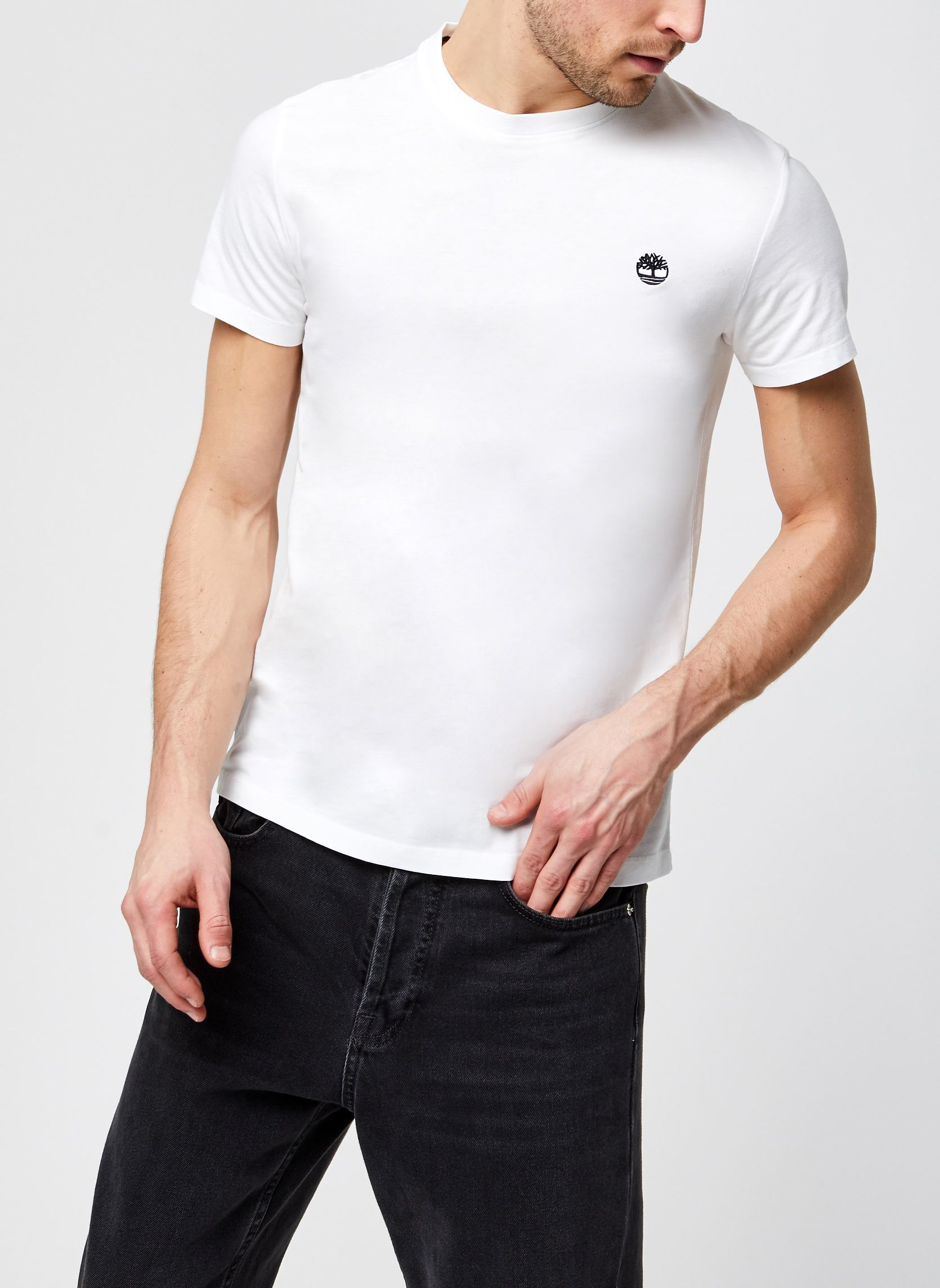 Vêtements Timberland SS Dunstan River Jersey Crew Tee Slim pour Homme