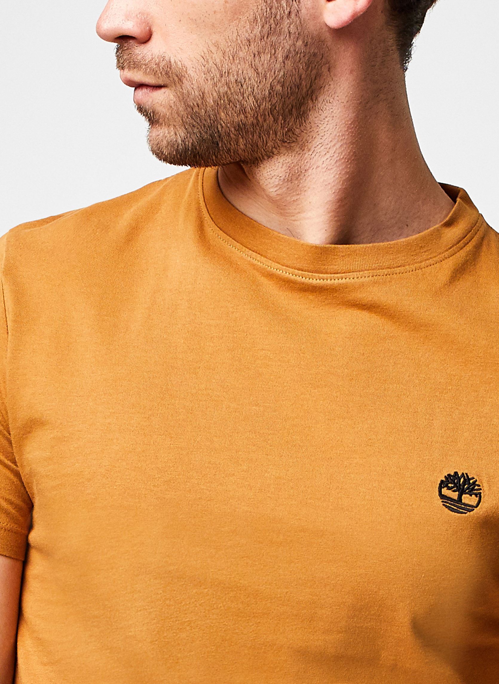 Tee-shirts SS Dunstan River Jersey Crew Tee Slim homme marron Timberland Tee-shirts SS Dunstan River Jersey Crew Tee Slim homme marron WHEAT BOOT