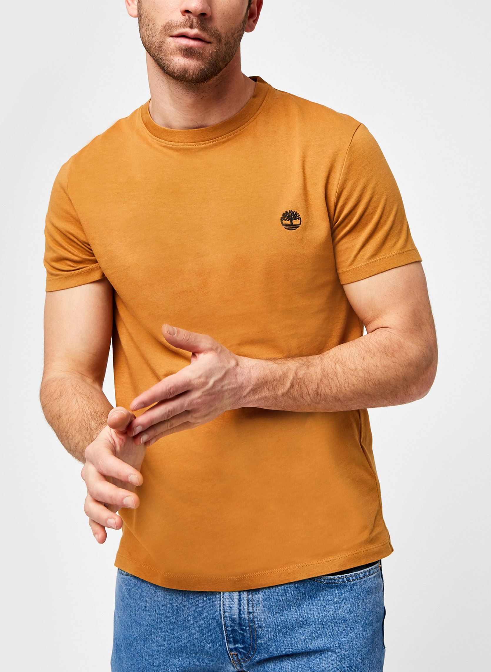 Vêtements Timberland SS Dunstan River Jersey Crew Tee Slim pour Homme