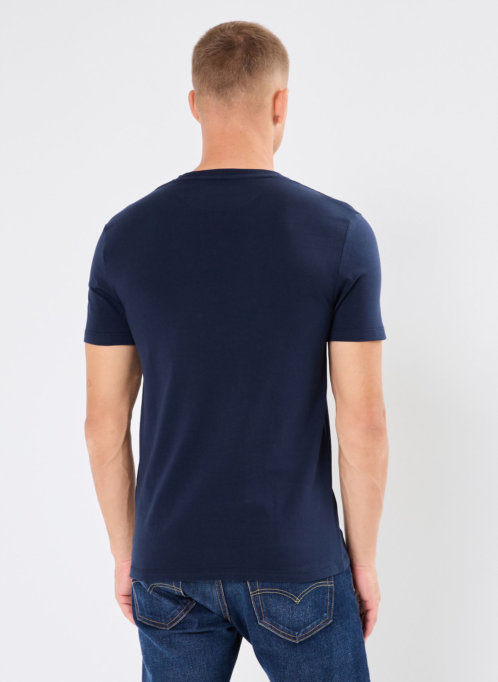 Tee-shirts SS Dunstan River Jersey Crew Tee Slim homme multicolore Timberland Tee-shirts SS Dunstan River Jersey Crew Tee Slim homme multicolore DARK SAPPHIRE/DARK DENIM