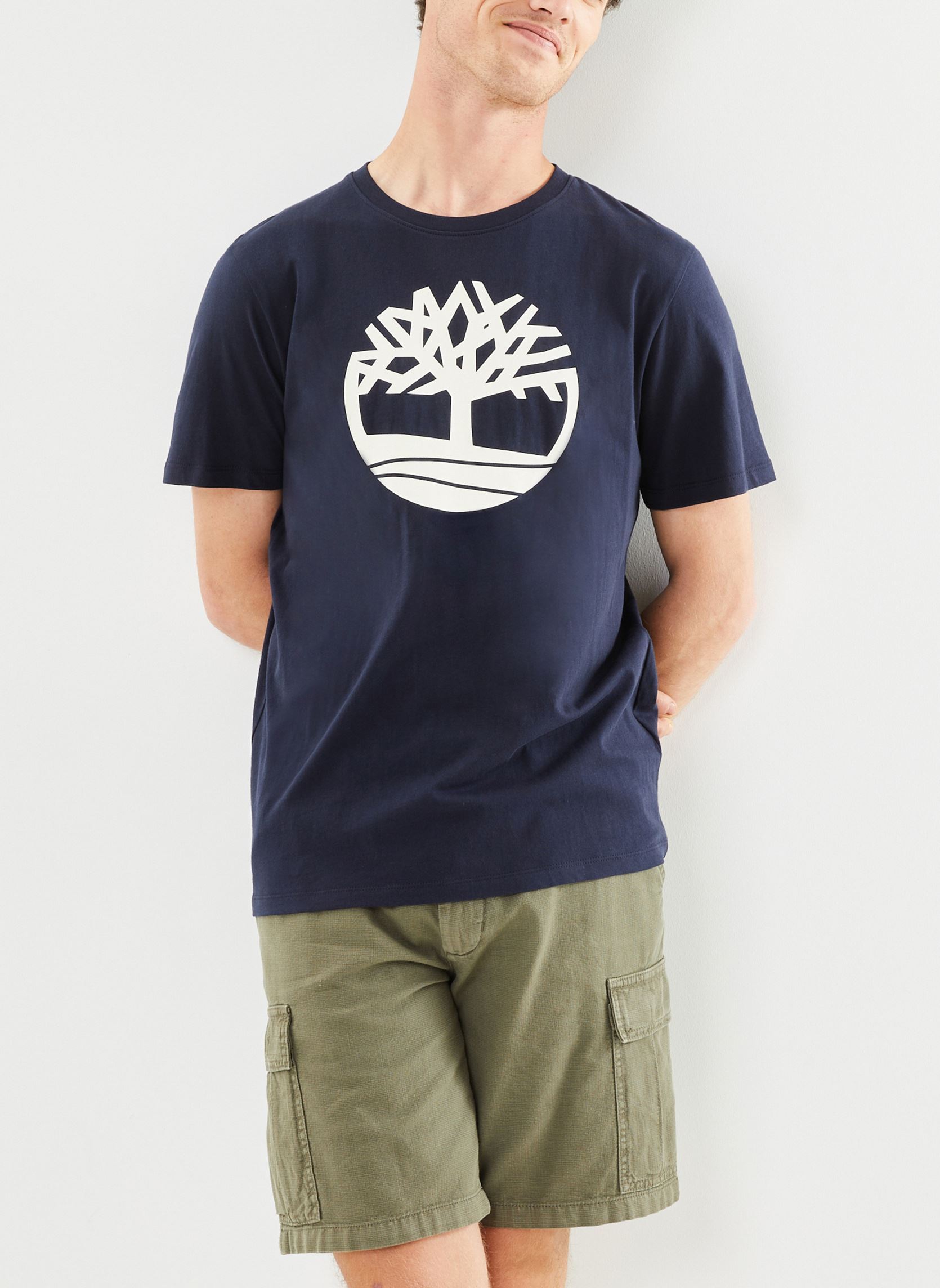 T shirt Timberland SS KENNEBEC RIVER BRAND TREE TEE IT - vue 4
