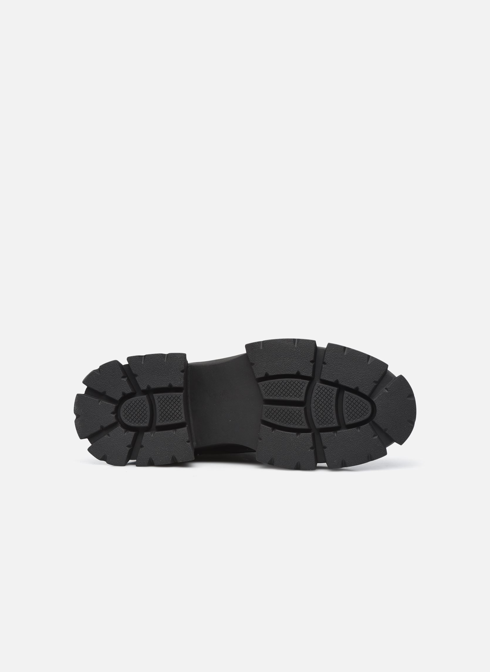Veterlaarsjes TANKER dames zwart Steve Madden Veterlaarsjes TANKER dames zwart Black leather