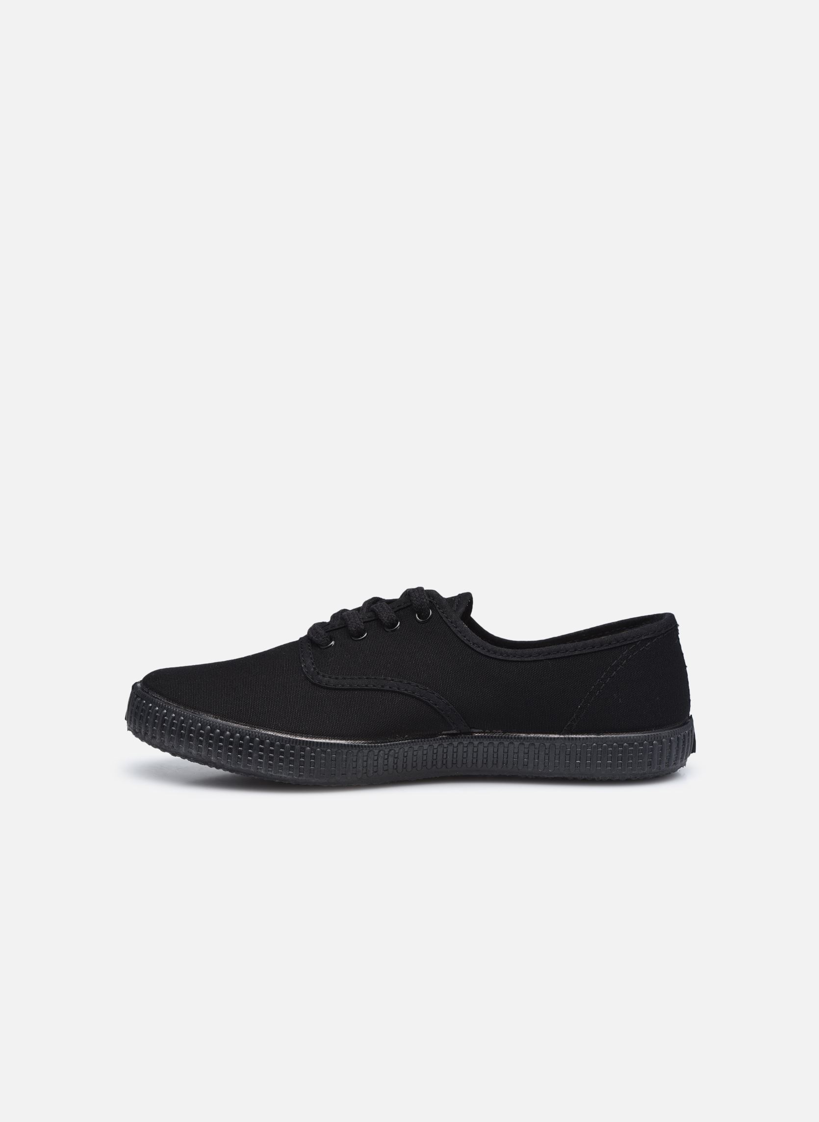 Zapatillas de lona 1915 Inglesa Lona Piso Negro W mujer negro Victoria Zapatillas de lona 1915 Inglesa Lona Piso Negro W mujer negro Negro