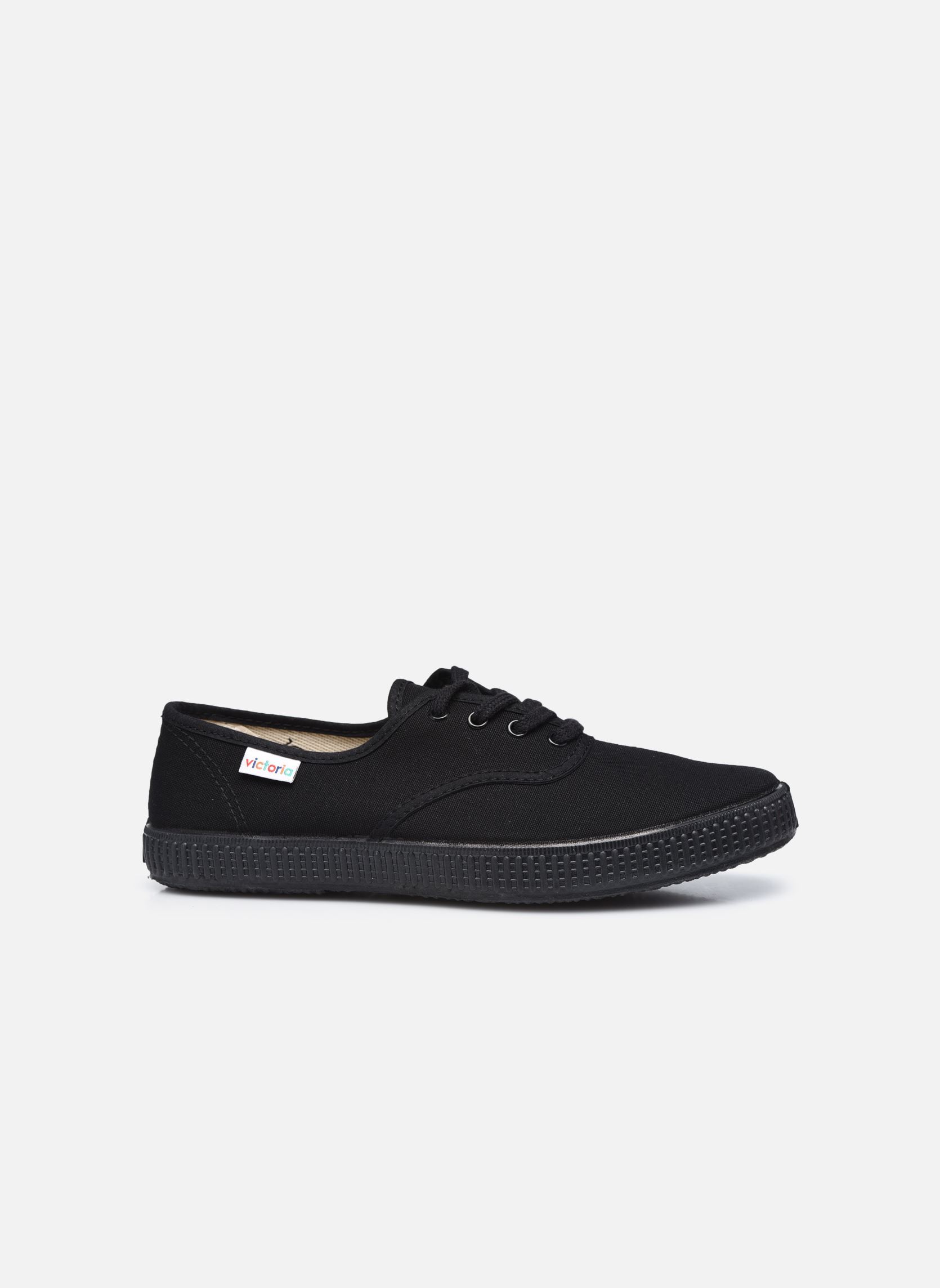 Zapatillas de lona 1915 Inglesa Lona Piso Negro W mujer negro Victoria Zapatillas de lona 1915 Inglesa Lona Piso Negro W mujer negro Negro
