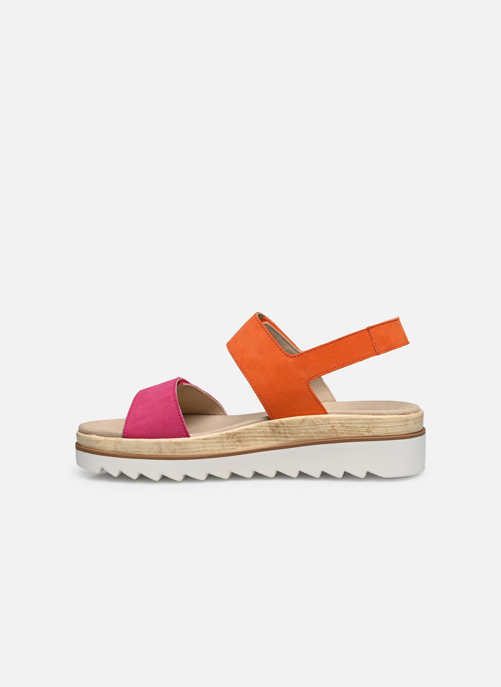Sandali con zeppa e plateau Dominica donna rosa Mephisto Sandali con zeppa e plateau Dominica donna rosa FUCHSIA