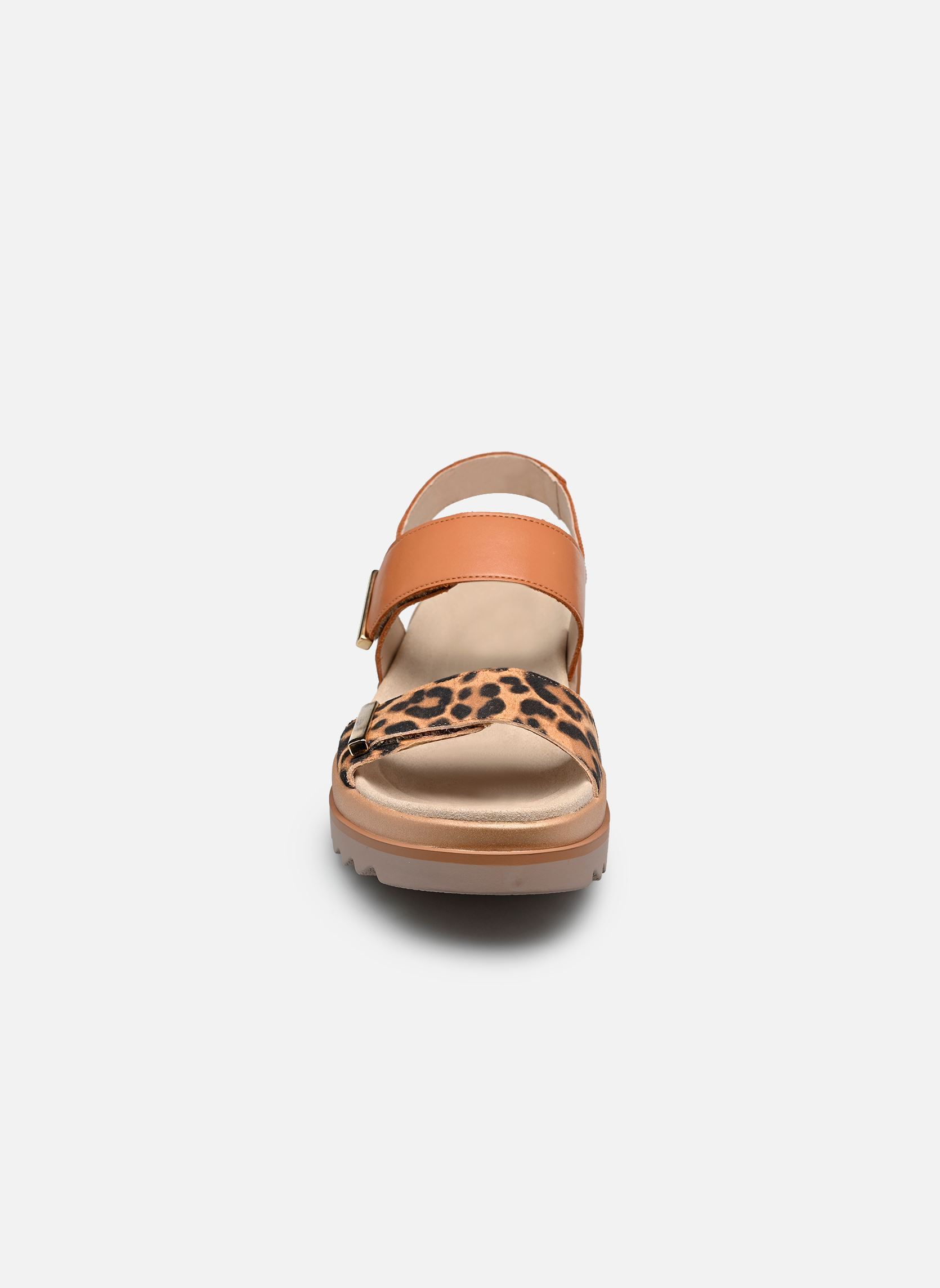 Sandali con zeppa e plateau Dominica donna marrone Mephisto Sandali con zeppa e plateau Dominica donna marrone BROWN