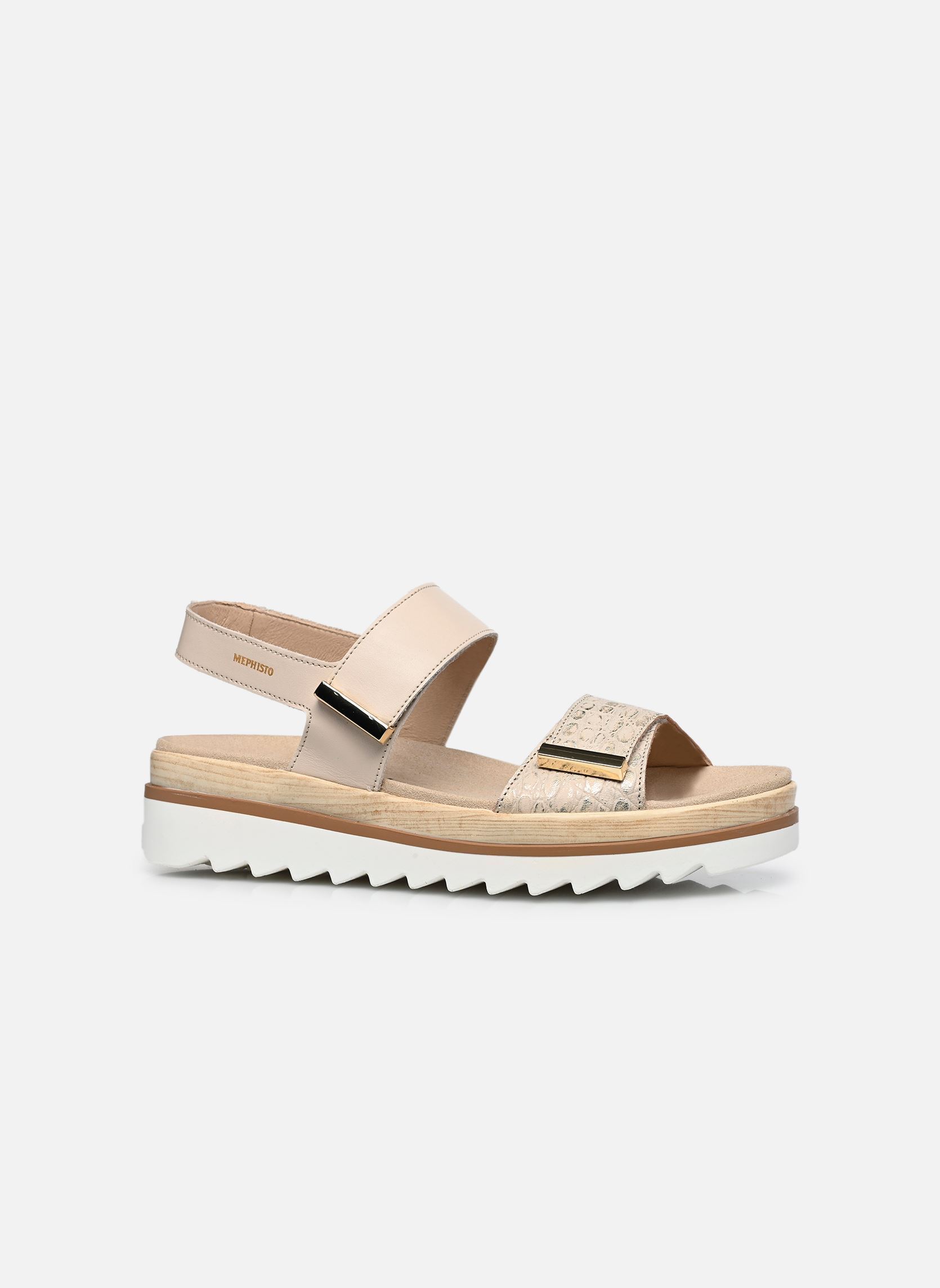 Keil- und Plateausandalen Dominica damen beige Mephisto Keil- und Plateausandalen Dominica damen beige LIGHT SAND N