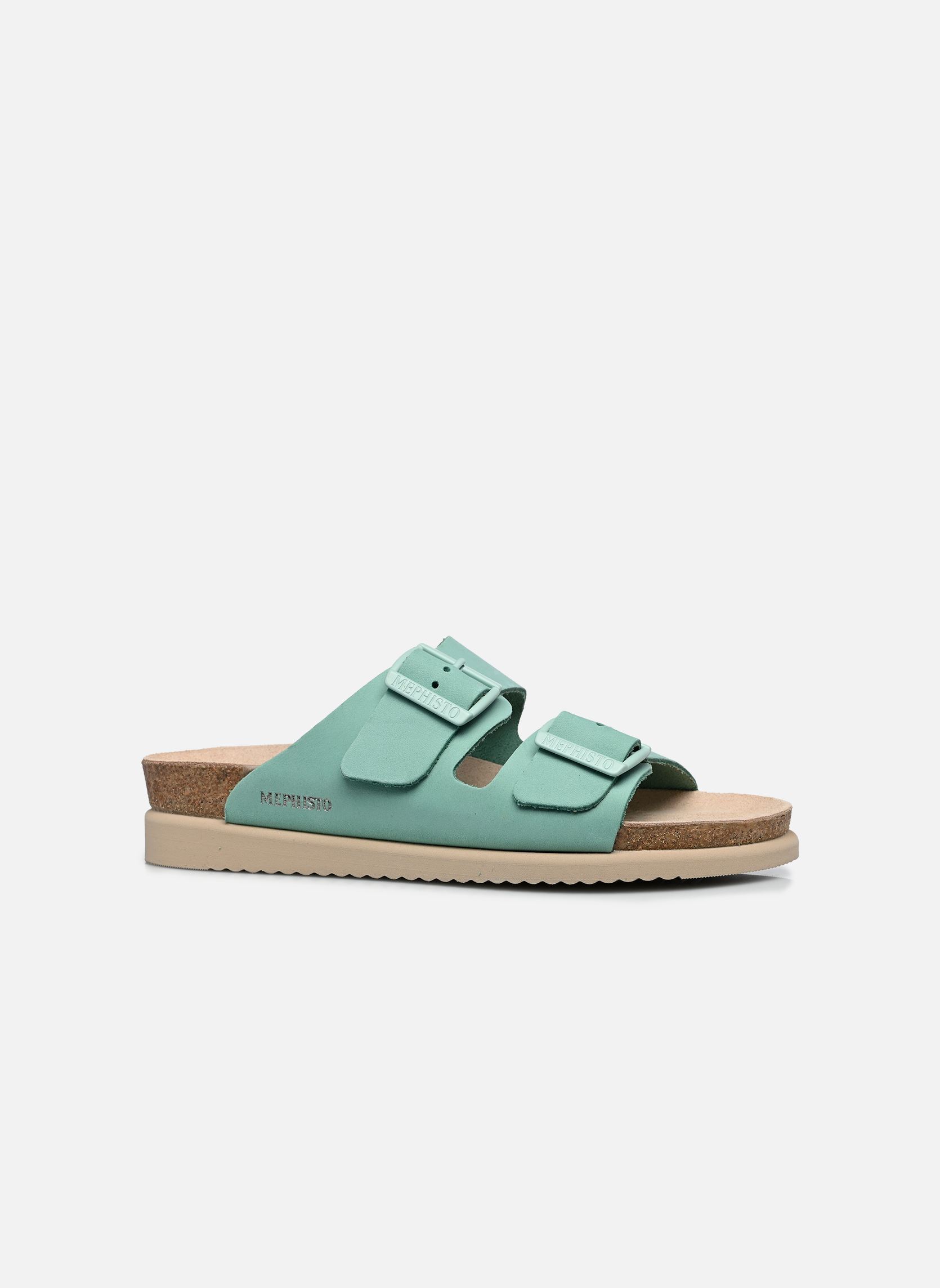 Pantoletten Hester damen blau Mephisto Pantoletten Hester damen blau LIGHT GRASS