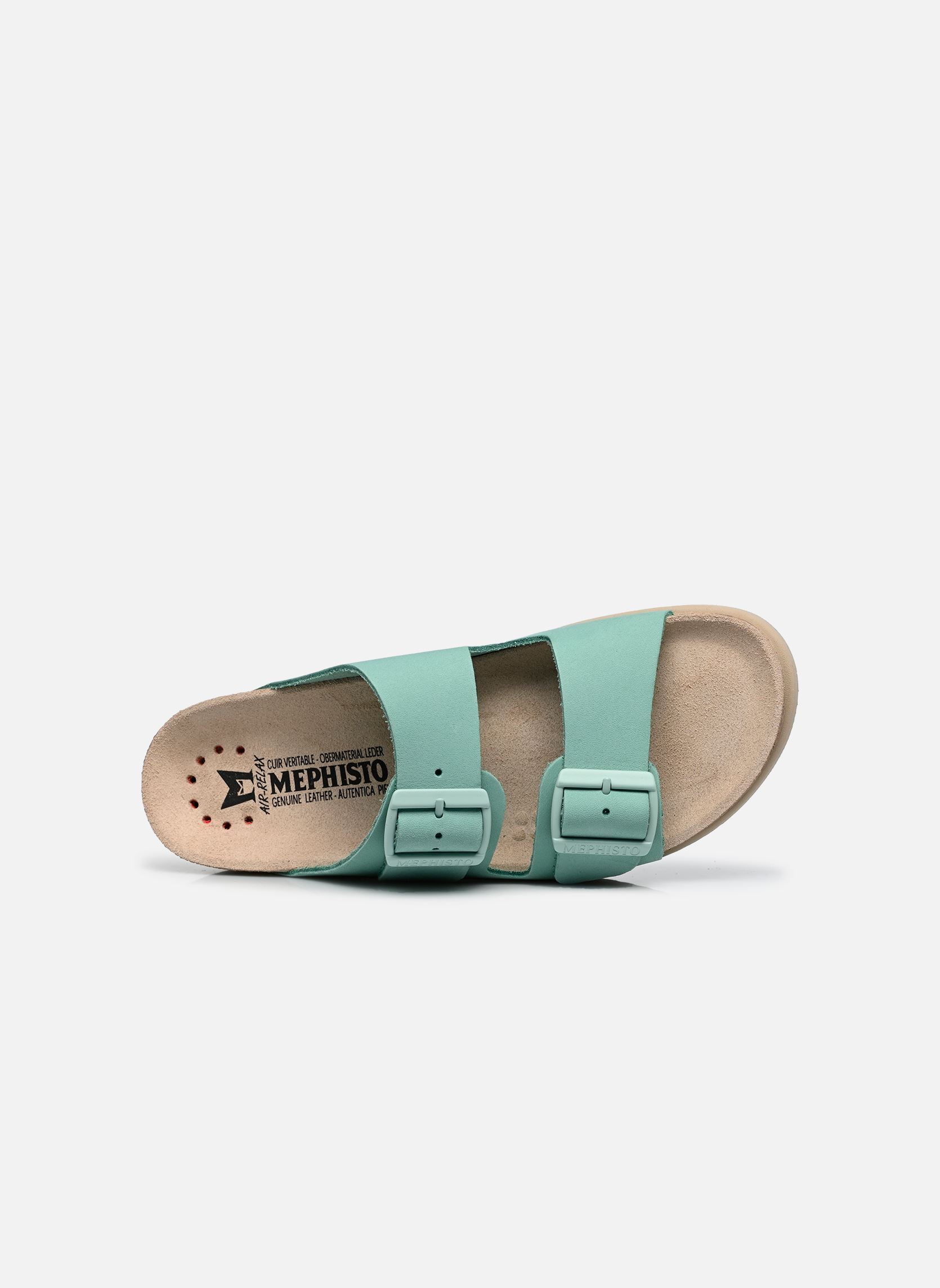 Pantoletten Hester damen blau Mephisto Pantoletten Hester damen blau LIGHT GRASS