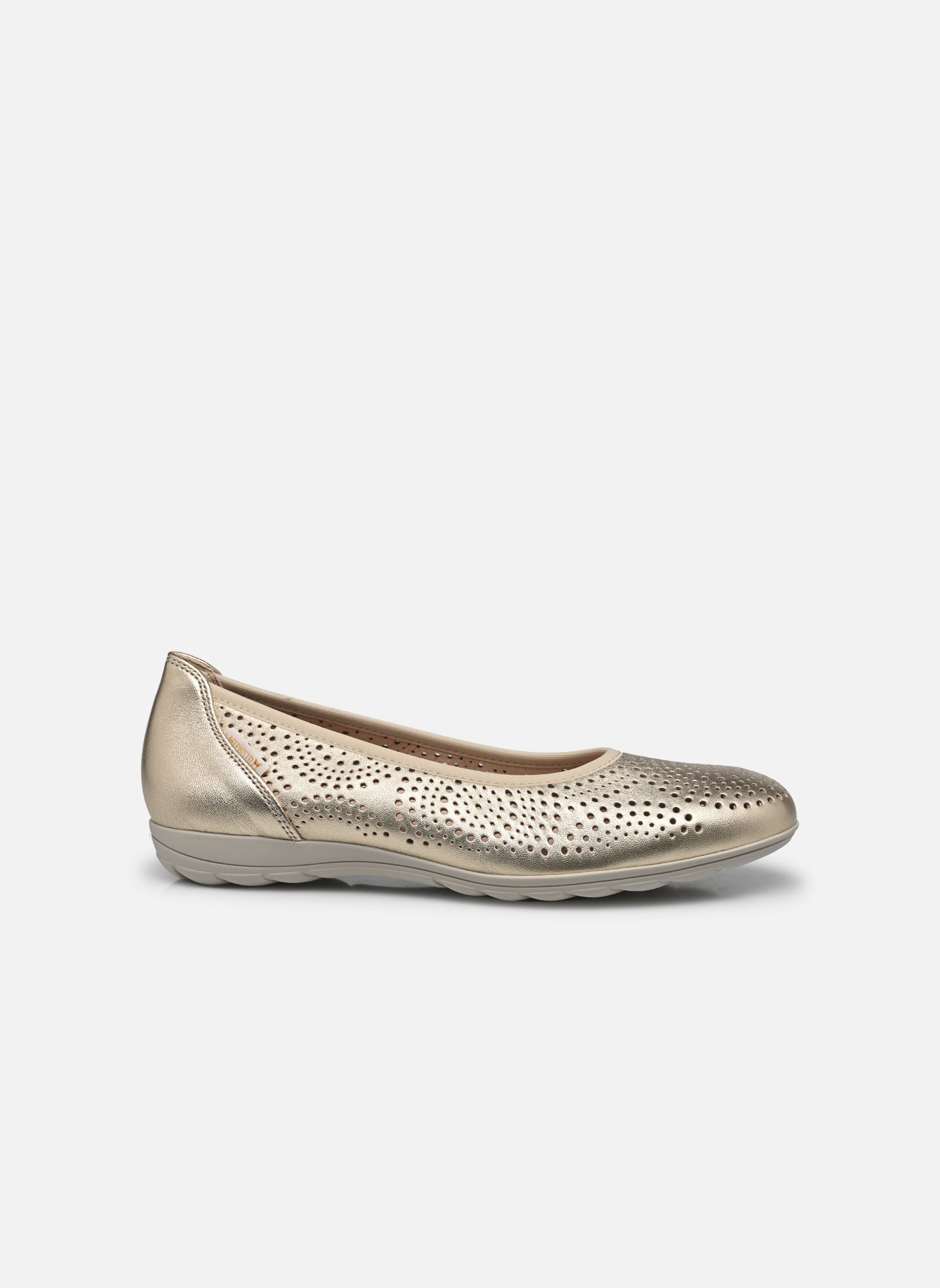 Ballerines classiques Elsie Perf R femme or et bronze Mephisto Ballerines classiques Elsie Perf R femme or et bronze GOLD