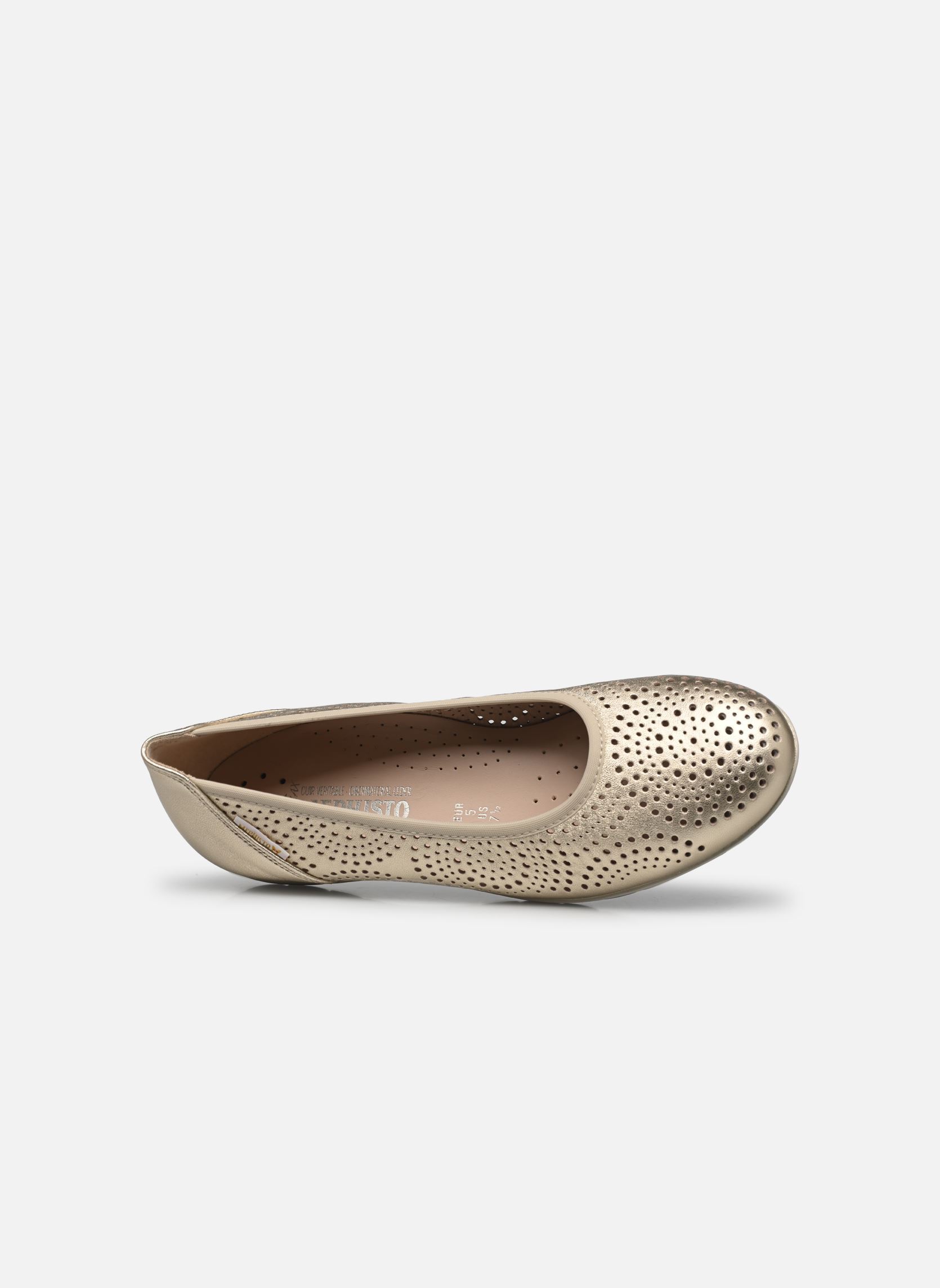 Ballerines classiques Elsie Perf R femme or et bronze Mephisto Ballerines classiques Elsie Perf R femme or et bronze GOLD