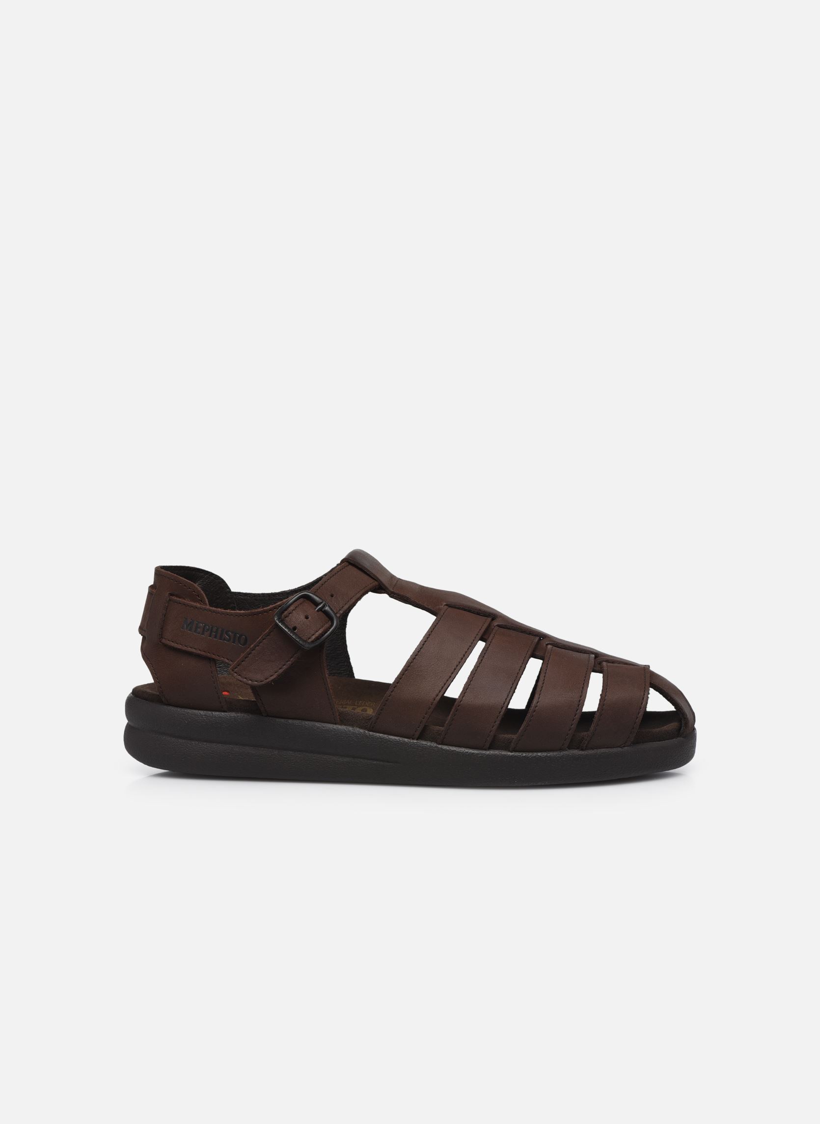 Sandalen und Pantoletten Sam R herren braun Mephisto Sandalen und Pantoletten Sam R herren braun DARK BROWN