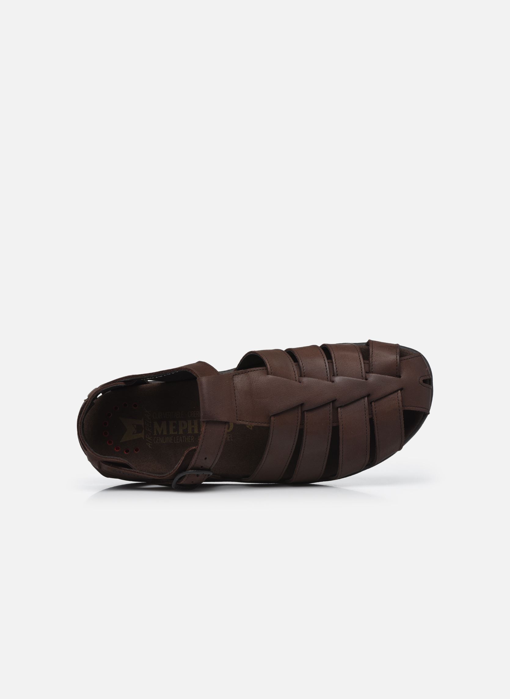 Sandalen und Pantoletten Sam R herren braun Mephisto Sandalen und Pantoletten Sam R herren braun DARK BROWN