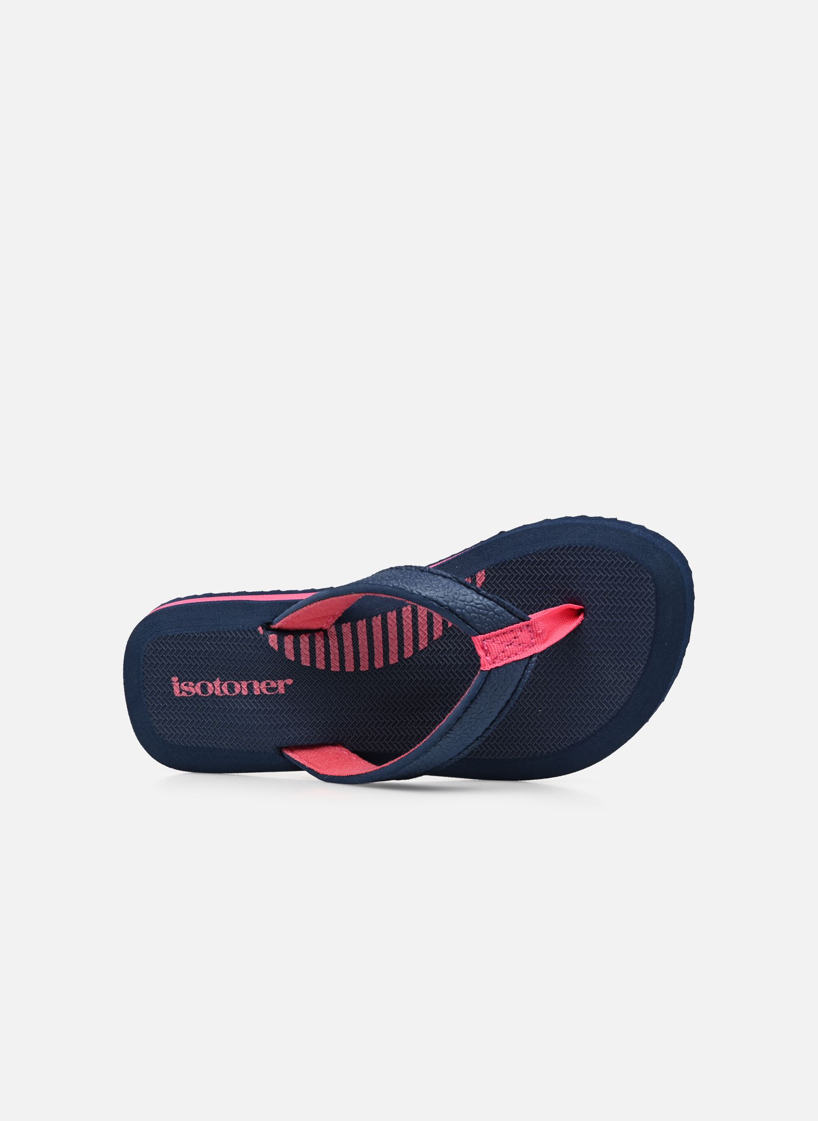 Infradito Tong Enfant yoga blu Isotoner Infradito Tong Enfant yoga blu MARINE