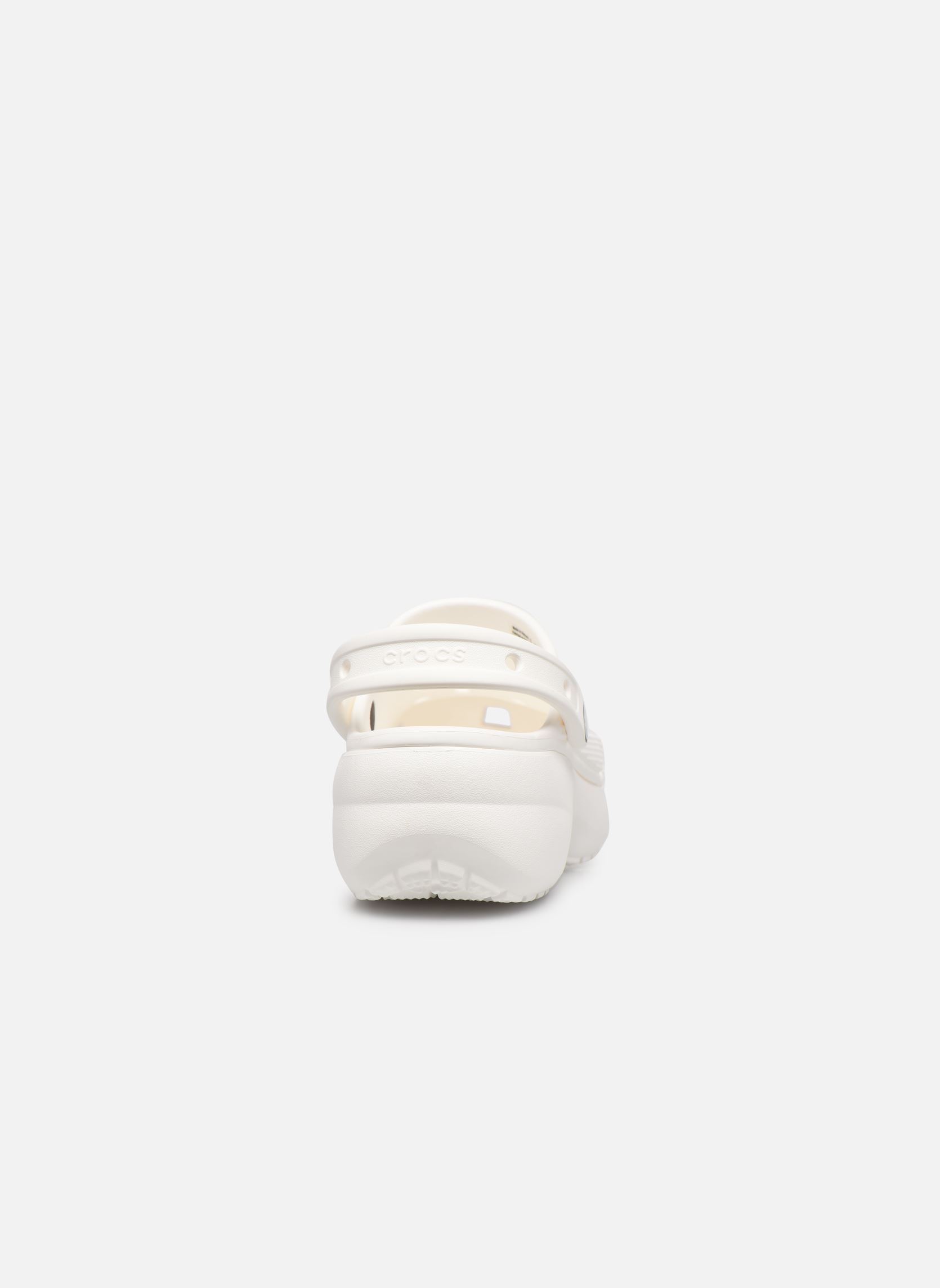 Pantoletten Classic Platform Clog W damen weiß Crocs Pantoletten Classic Platform Clog W damen weiß White