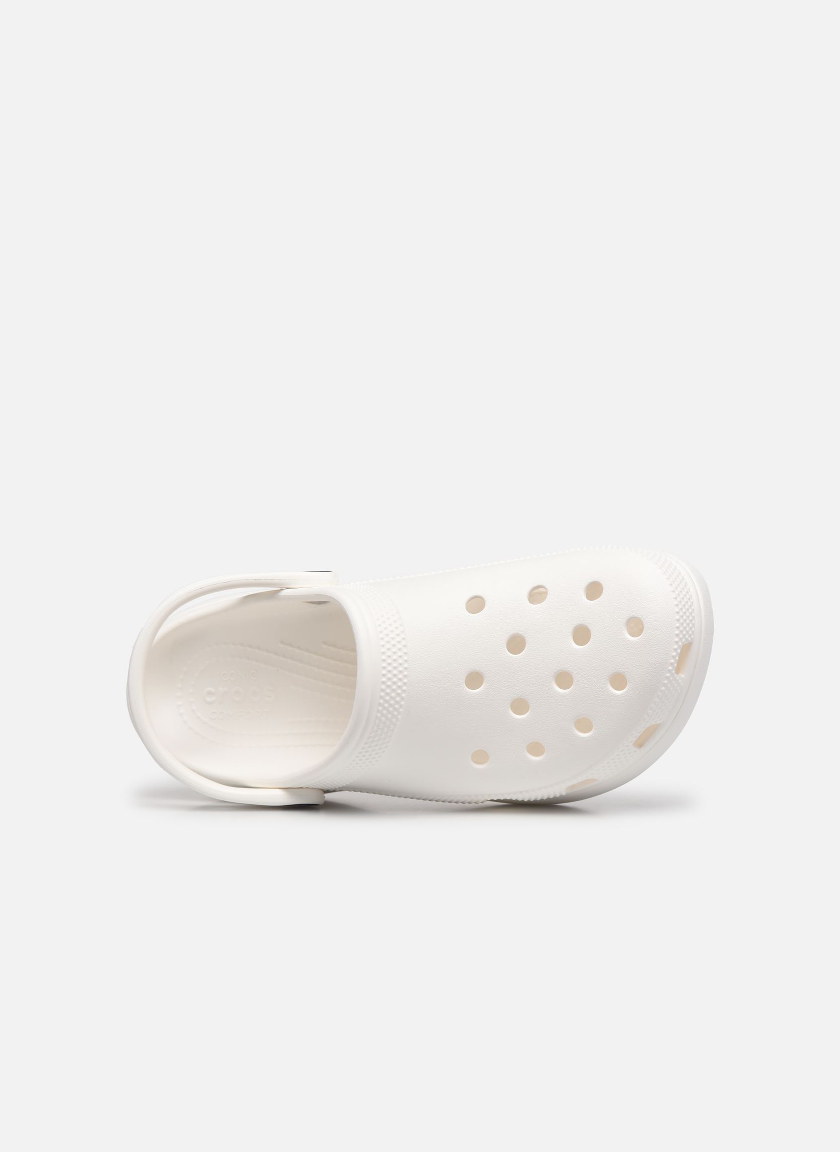 Pantoletten Classic Platform Clog W damen weiß Crocs Pantoletten Classic Platform Clog W damen weiß White