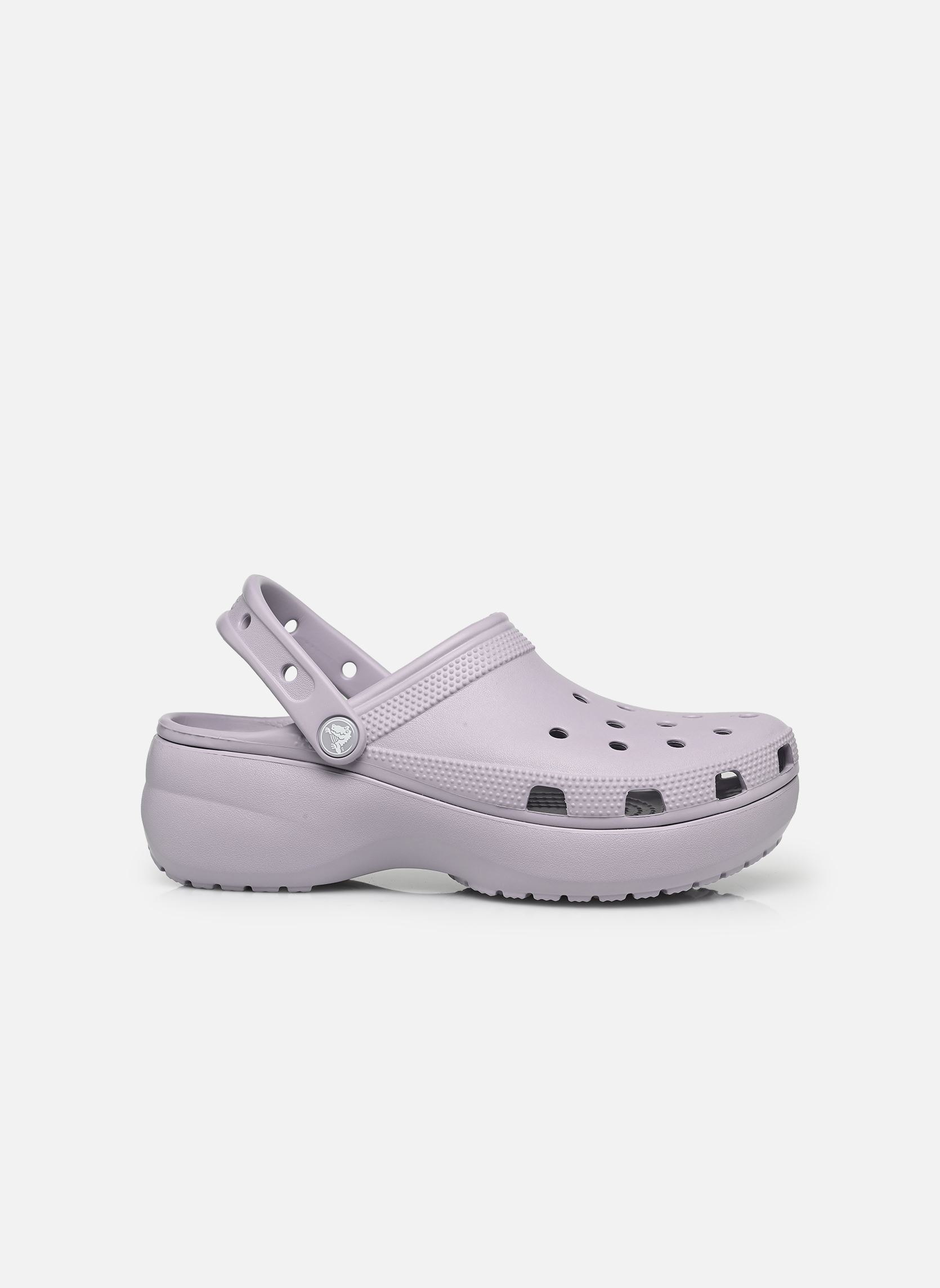 Pantoletten Classic Platform Clog W damen violett Crocs Pantoletten Classic Platform Clog W damen violett Mauve Mist