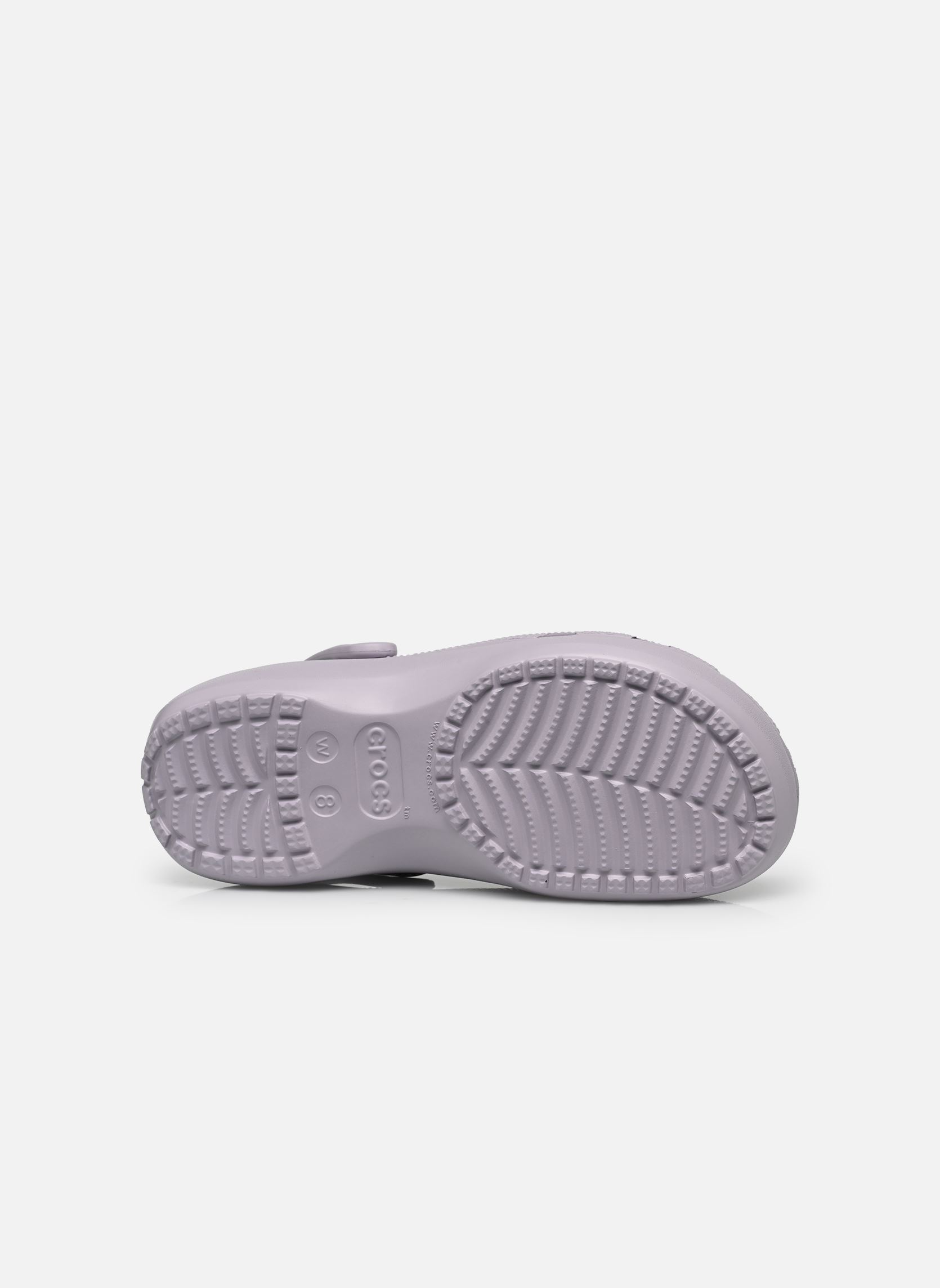 Pantoletten Classic Platform Clog W damen violett Crocs Pantoletten Classic Platform Clog W damen violett Mauve Mist
