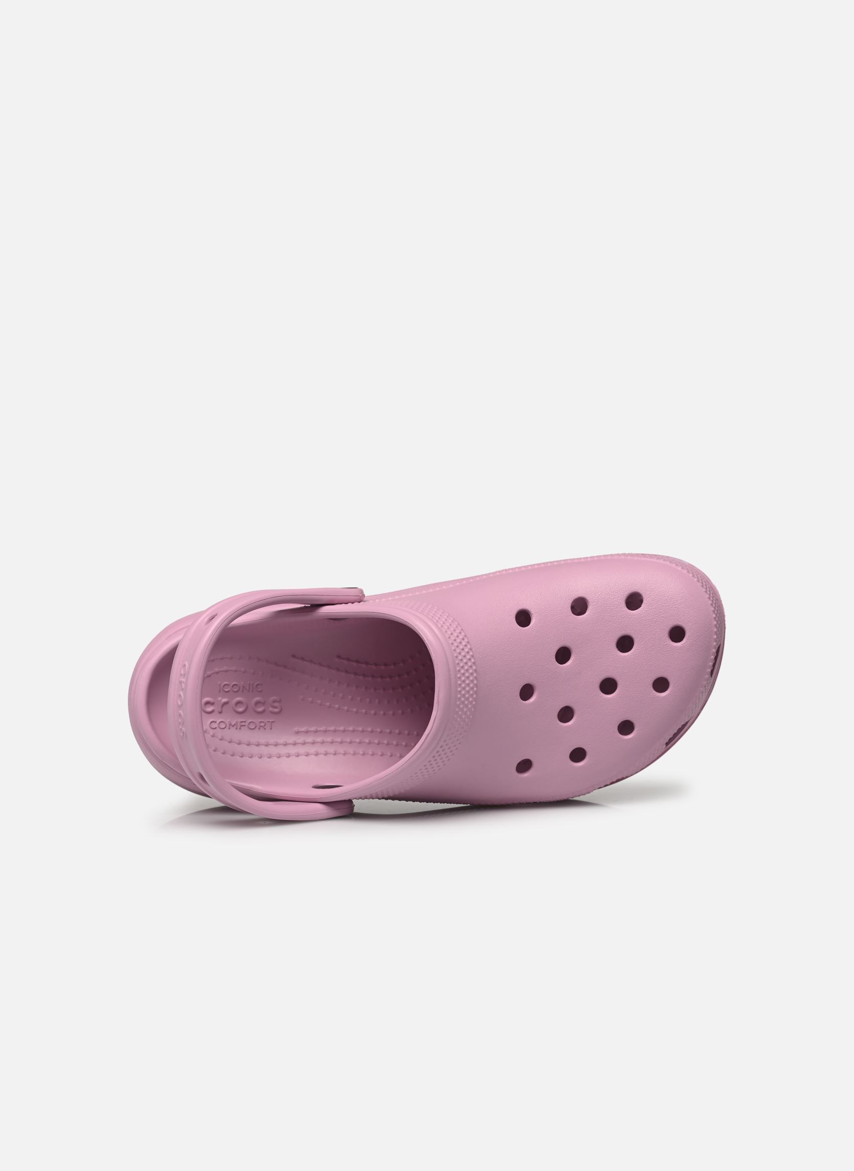Pantoletten Classic Platform Clog W damen rosa Crocs Pantoletten Classic Platform Clog W damen rosa HYDRANGEA