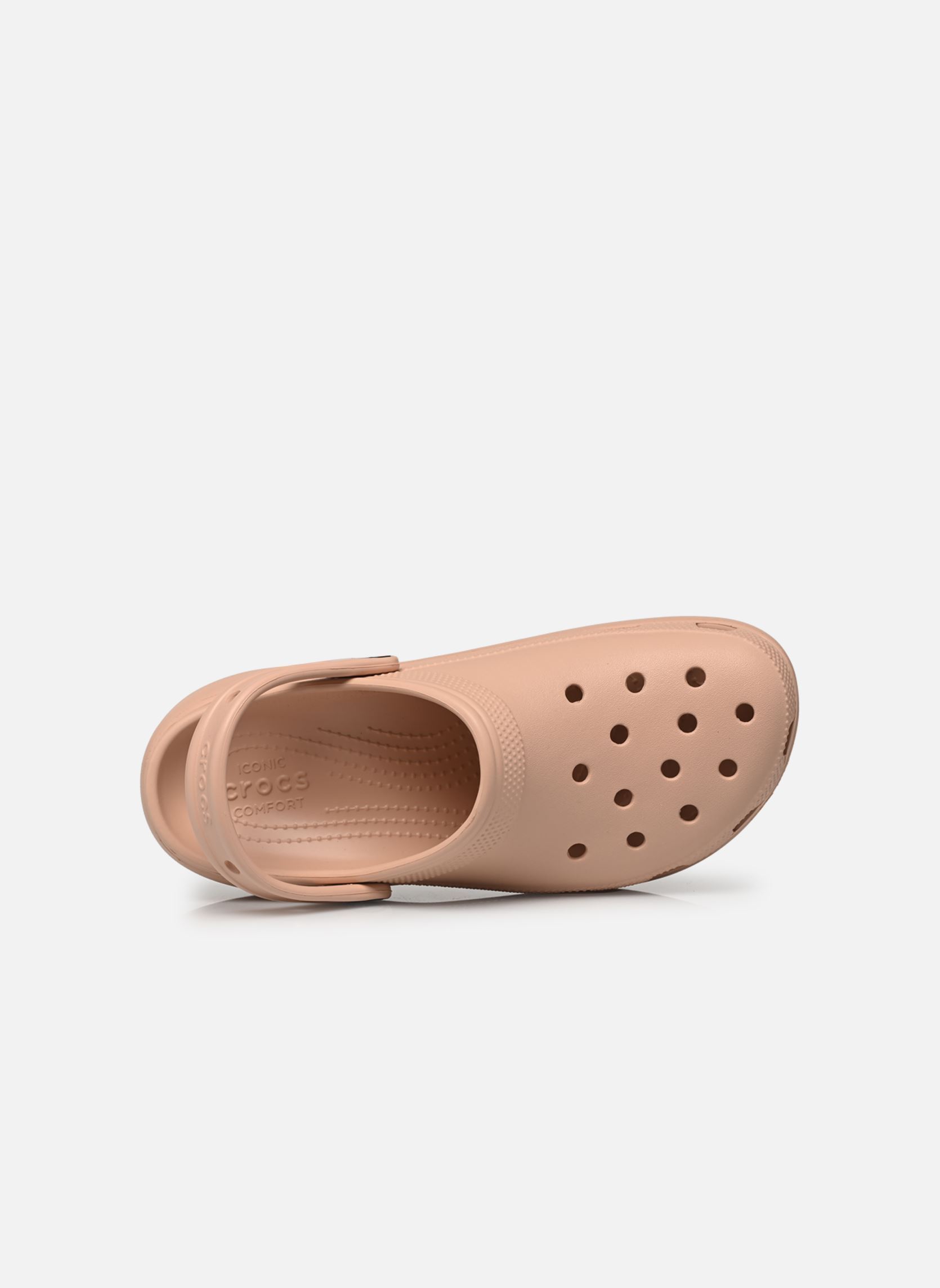 Mules Classic Platform Clog W femme rose Crocs Mules Classic Platform Clog W femme rose Pink Caramel
