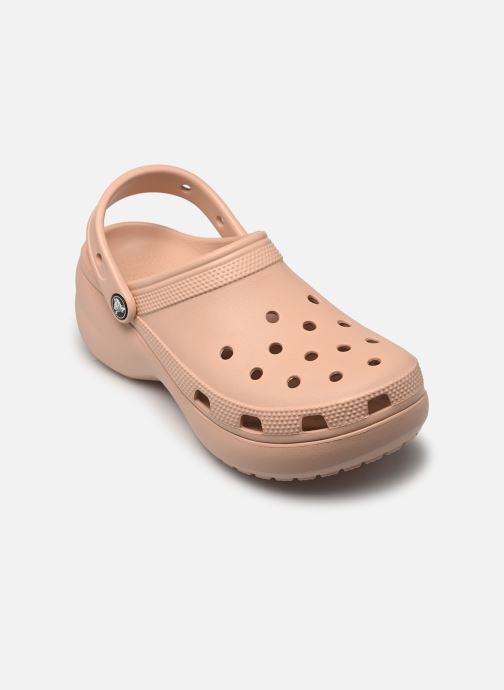 Crocs Muilen Classic Platform Clog W dames roze
