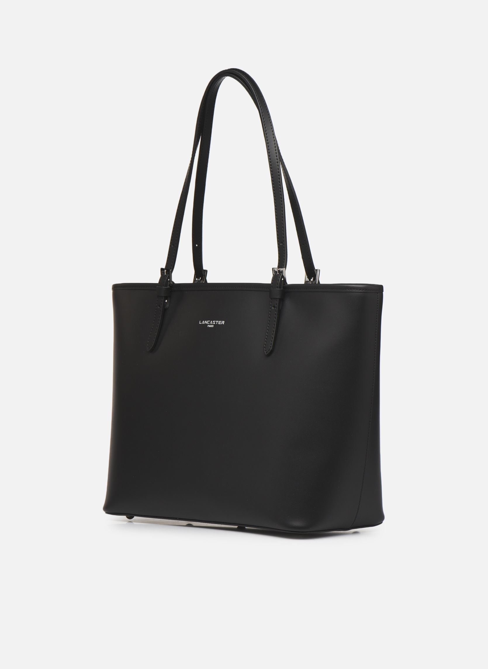 Borsa da spiaggia Cabas Epaule Zippé L Smooth donna nero Lancaster Borsa da spiaggia Cabas Epaule Zippé L Smooth donna nero NOIR