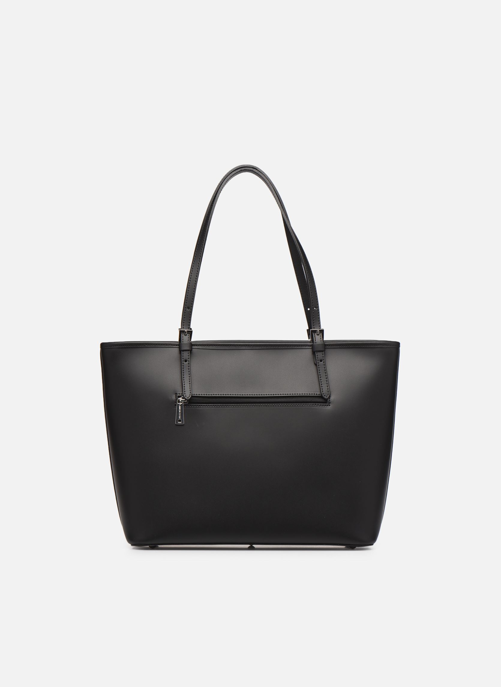 Borsa da spiaggia Cabas Epaule Zippé L Smooth donna nero Lancaster Borsa da spiaggia Cabas Epaule Zippé L Smooth donna nero NOIR