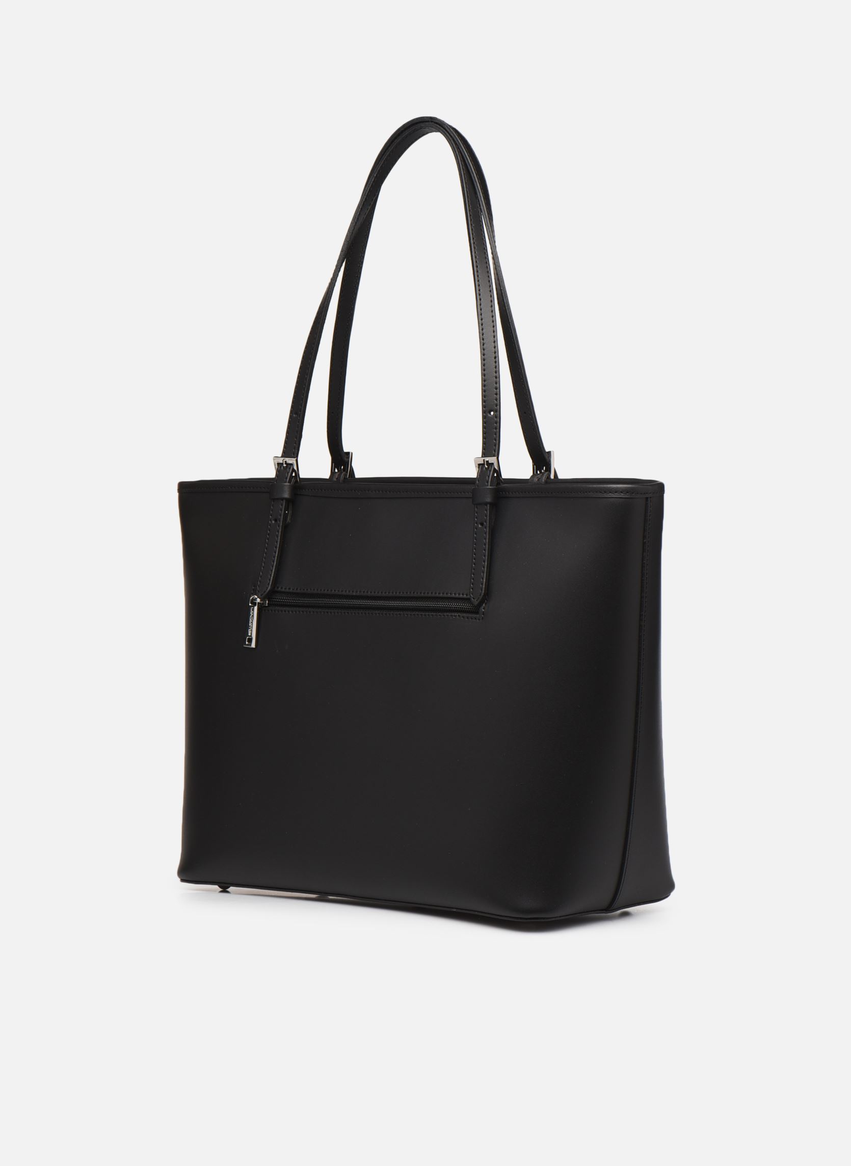 Borsa da spiaggia Cabas Epaule Zippé L Smooth donna nero Lancaster Borsa da spiaggia Cabas Epaule Zippé L Smooth donna nero NOIR