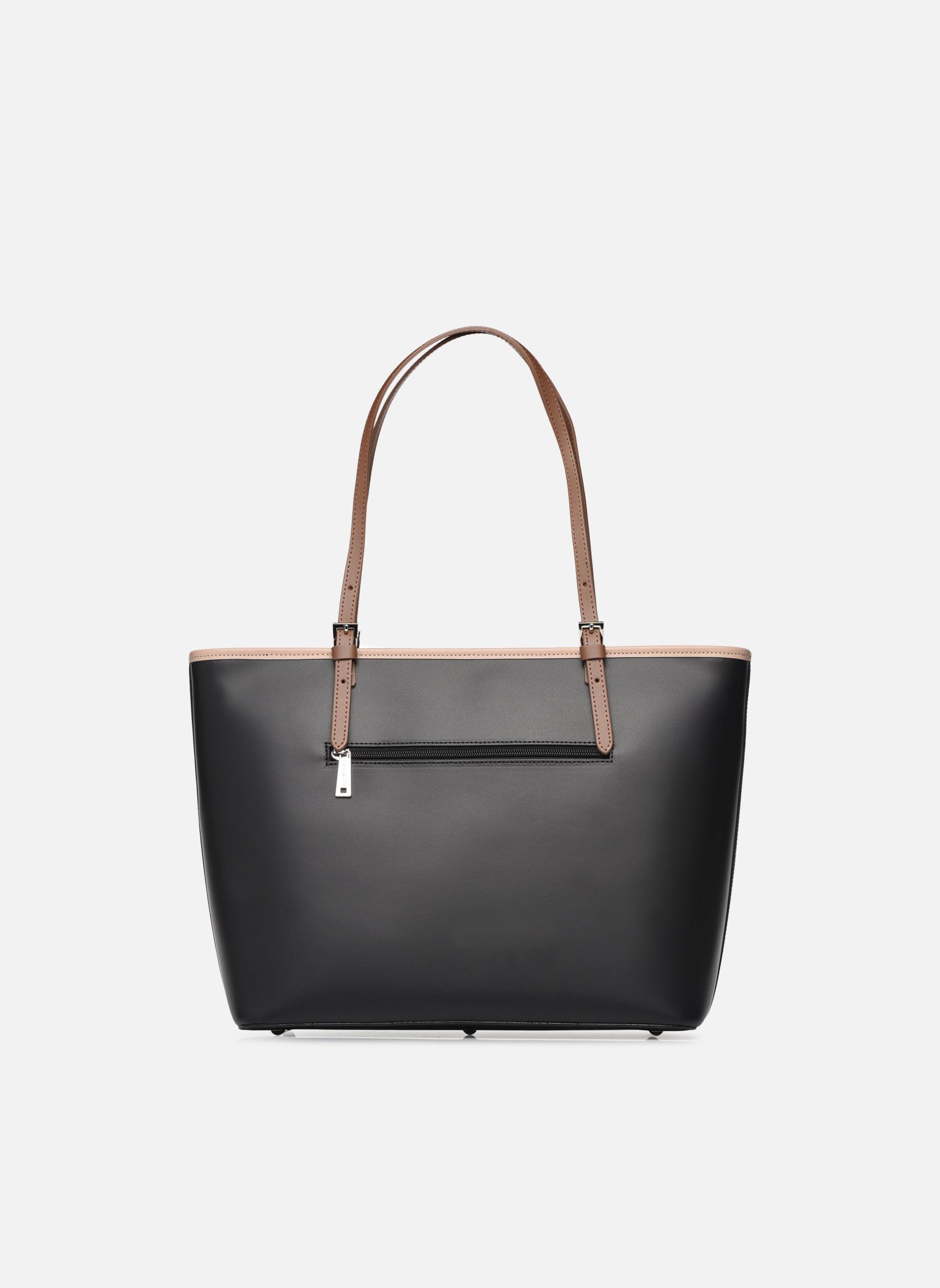 Grote winkelzak Cabas Epaule Zippé L Smooth dames bruin Lancaster Grote winkelzak Cabas Epaule Zippé L Smooth dames bruin NOIR_NUDE_VISON