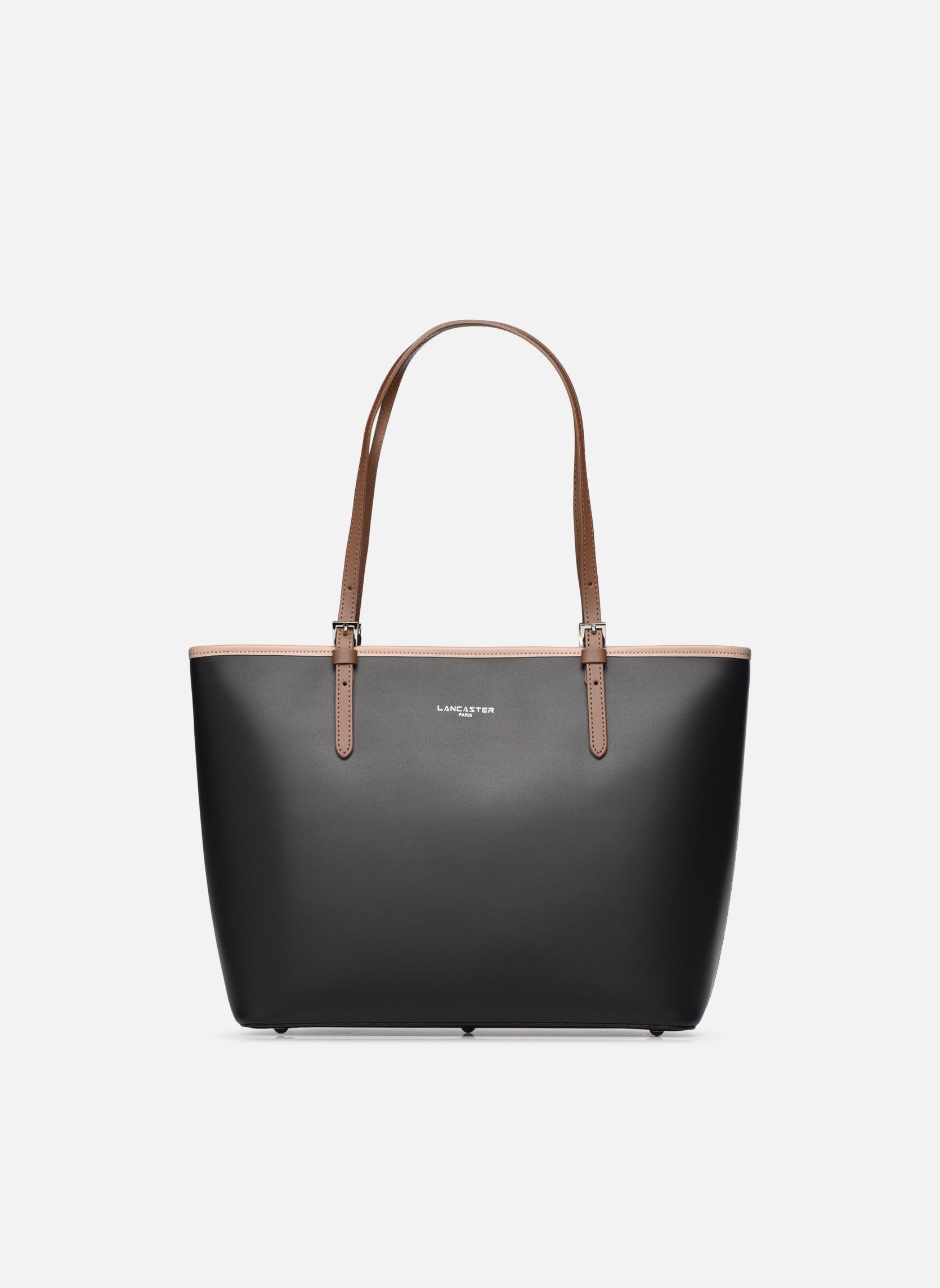 Sacs à main Lancaster Cabas Epaule Zippé Smooth pour Sacs