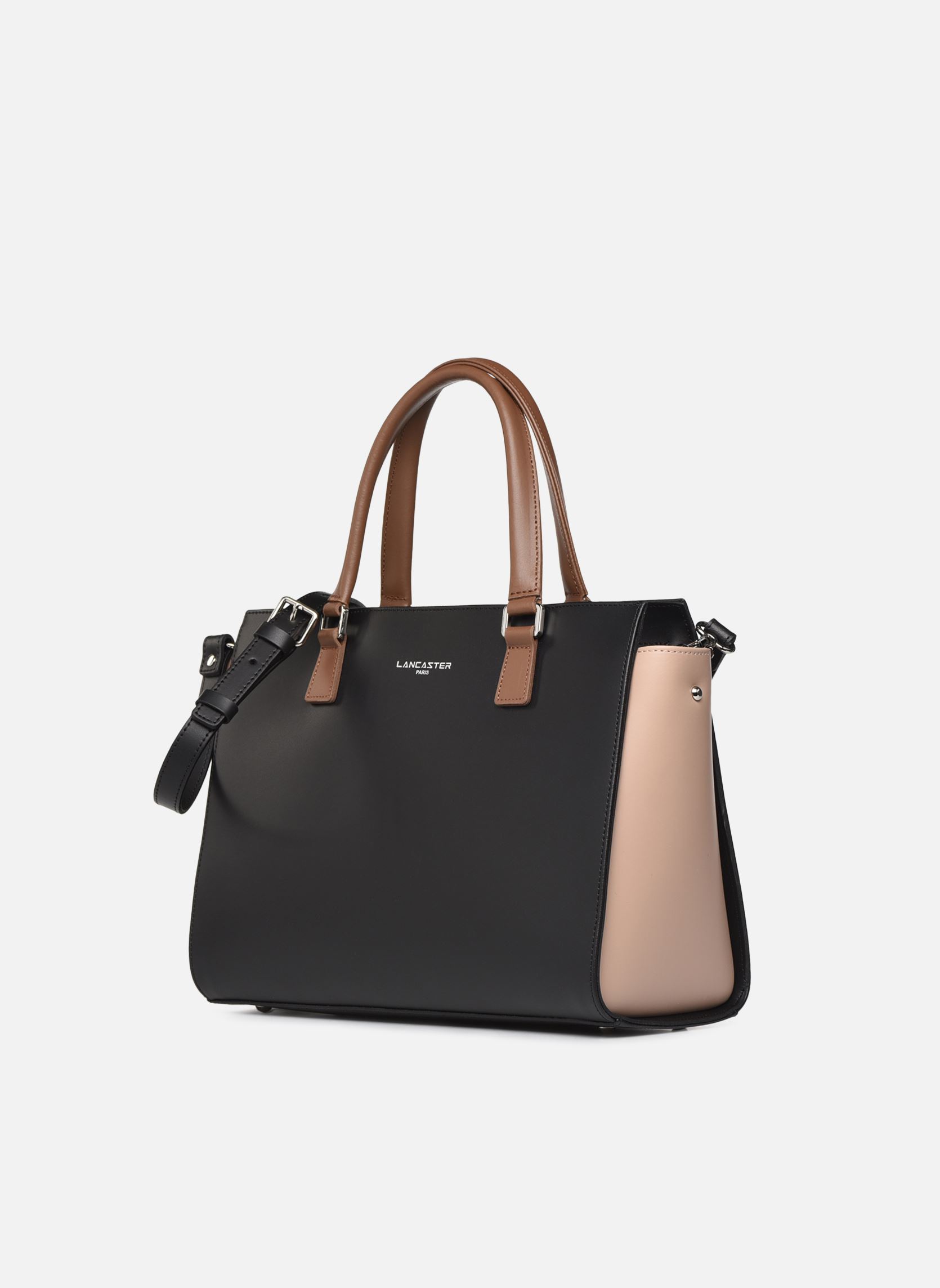 Borse a mano Cabas Main Zippée Smooth donna marrone Lancaster Borse a mano Cabas Main Zippée Smooth donna marrone NOIR_NUDE_VISON