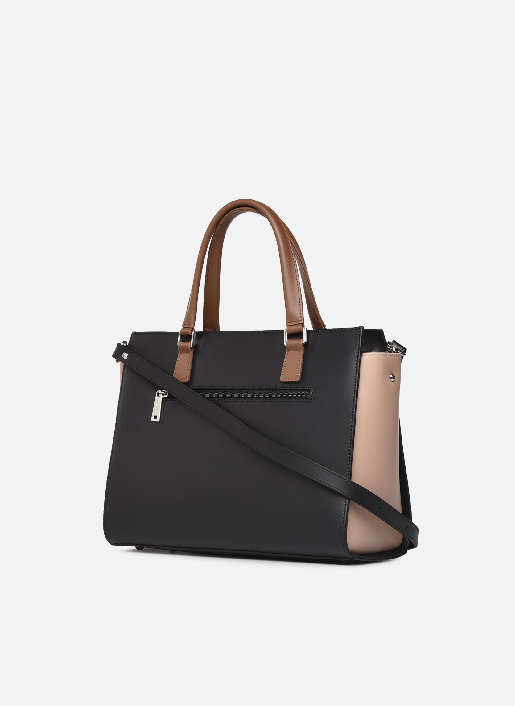 Borse a mano Cabas Main Zippée Smooth donna marrone Lancaster Borse a mano Cabas Main Zippée Smooth donna marrone NOIR_NUDE_VISON